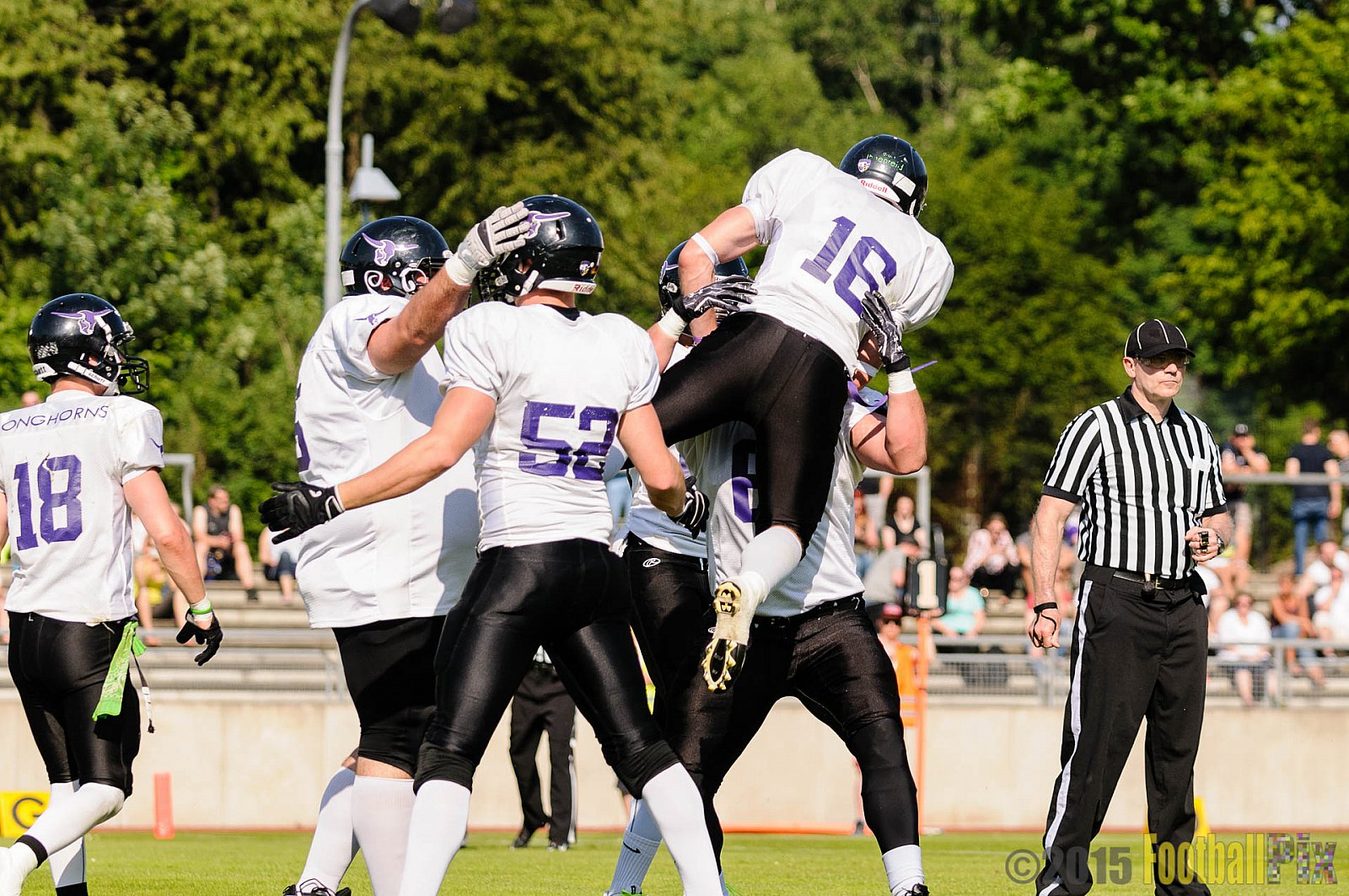 Essen Assindia Cardinals vs. Langenfeld Longhorns - 06.06.2015 RL NRW: Essen Assindia Cardinals vs. Langenfeld Longhorns (10:14)