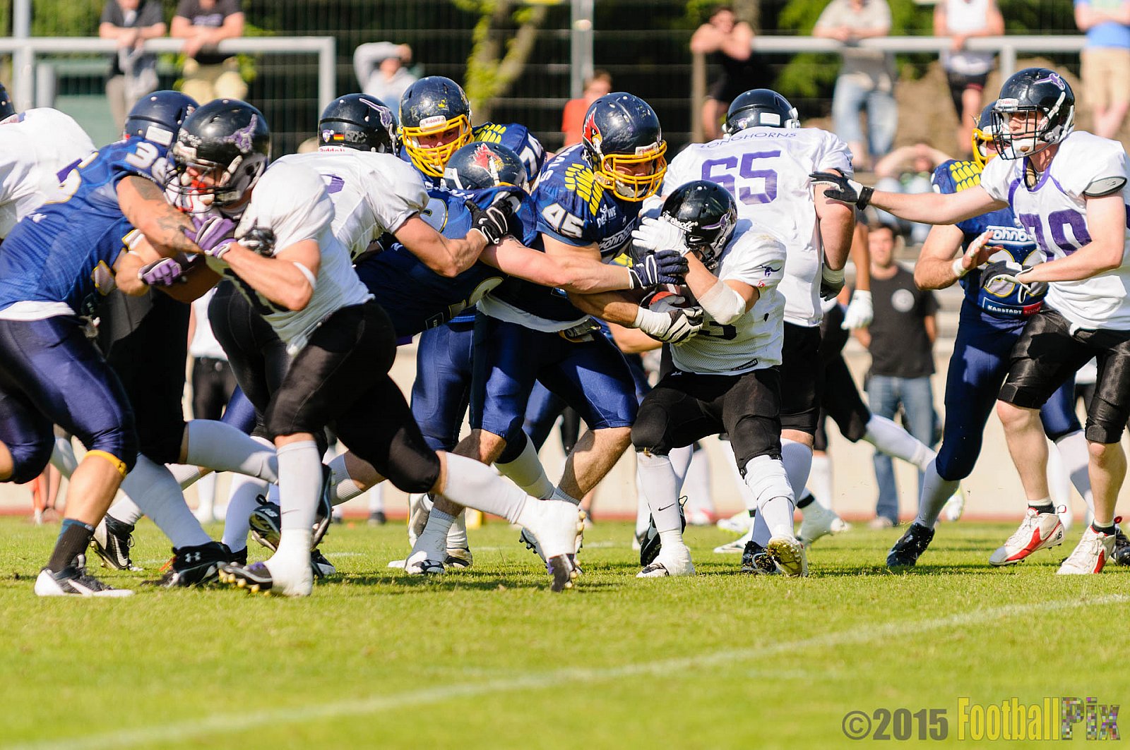 Essen Assindia Cardinals vs. Langenfeld Longhorns - 06.06.2015 RL NRW: Essen Assindia Cardinals vs. Langenfeld Longhorns (10:14)