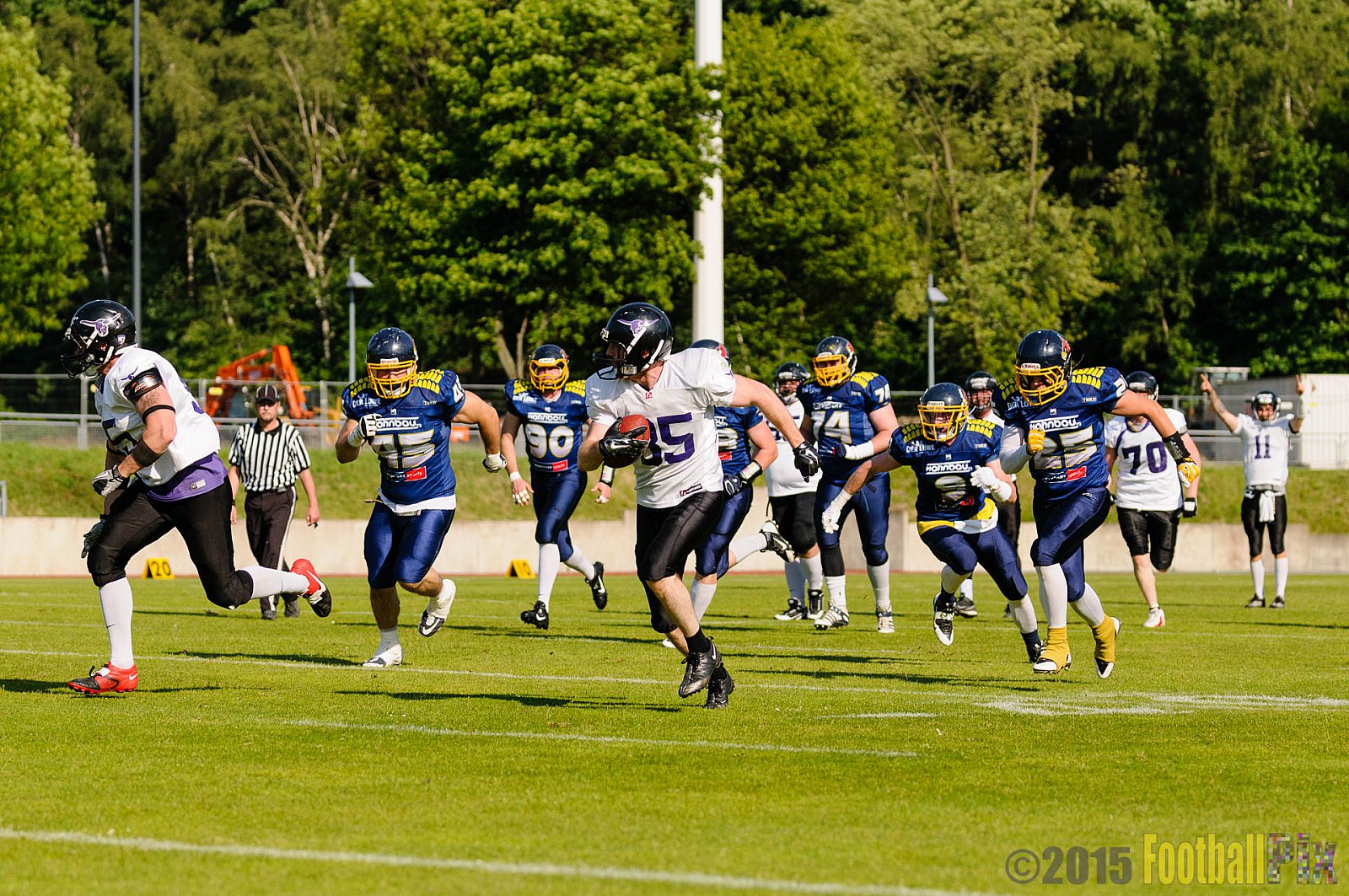 Essen Assindia Cardinals vs. Langenfeld Longhorns - 06.06.2015 RL NRW: Essen Assindia Cardinals vs. Langenfeld Longhorns (10:14)