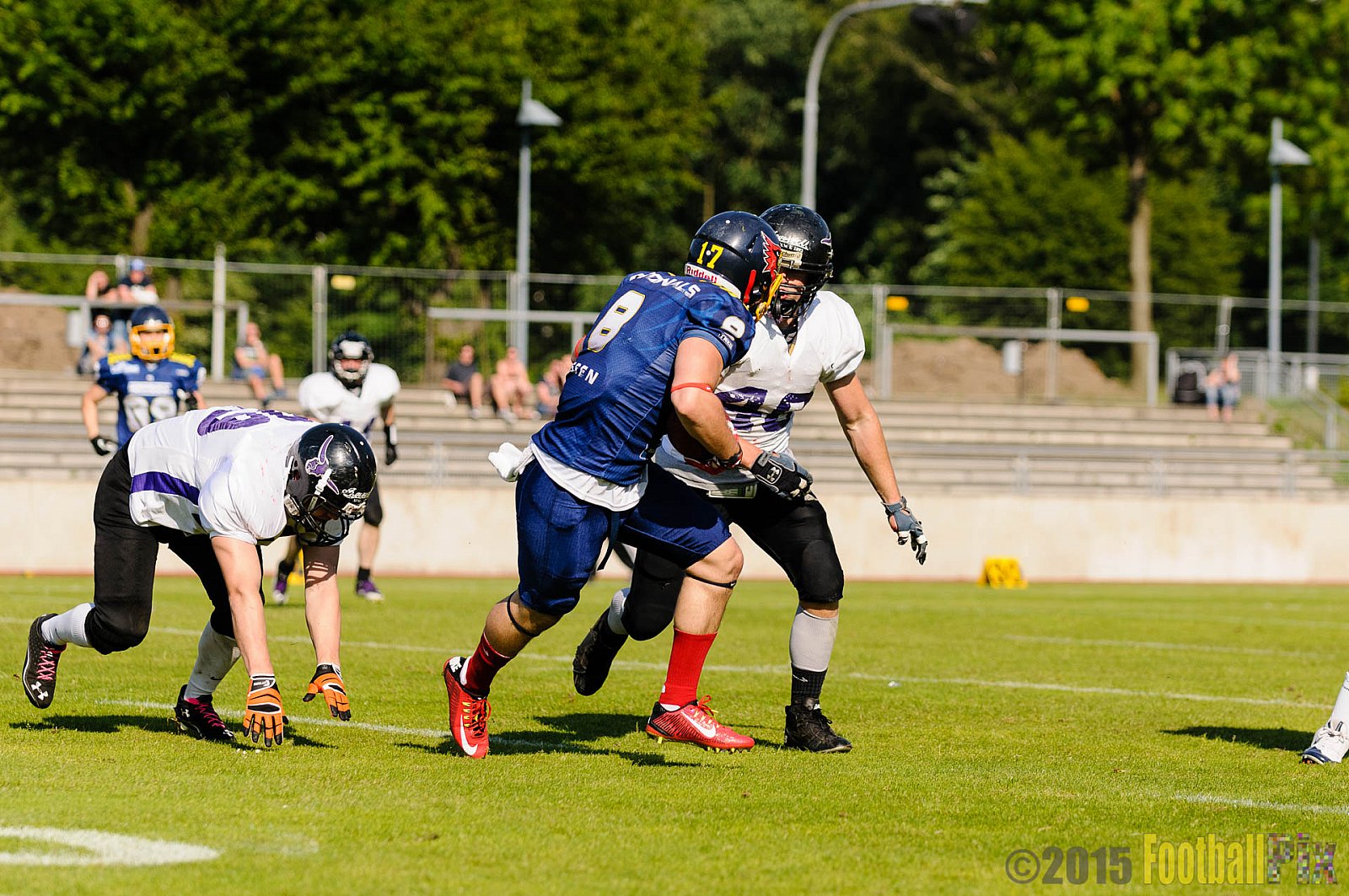 Essen Assindia Cardinals vs. Langenfeld Longhorns - 06.06.2015 RL NRW: Essen Assindia Cardinals vs. Langenfeld Longhorns (10:14)