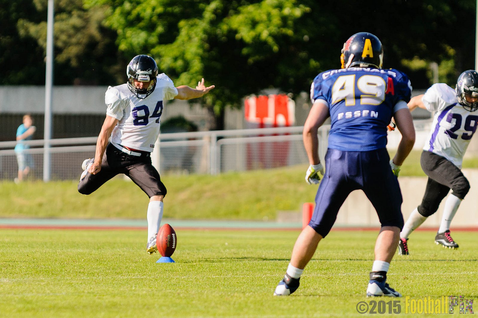 Essen Assindia Cardinals vs. Langenfeld Longhorns - 06.06.2015 RL NRW: Essen Assindia Cardinals vs. Langenfeld Longhorns (10:14)