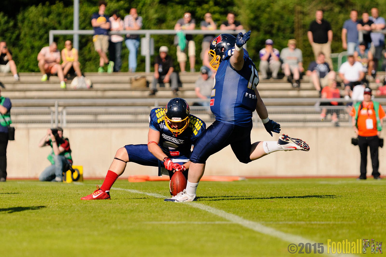 Essen Assindia Cardinals vs. Langenfeld Longhorns - 06.06.2015 RL NRW: Essen Assindia Cardinals vs. Langenfeld Longhorns (10:14)