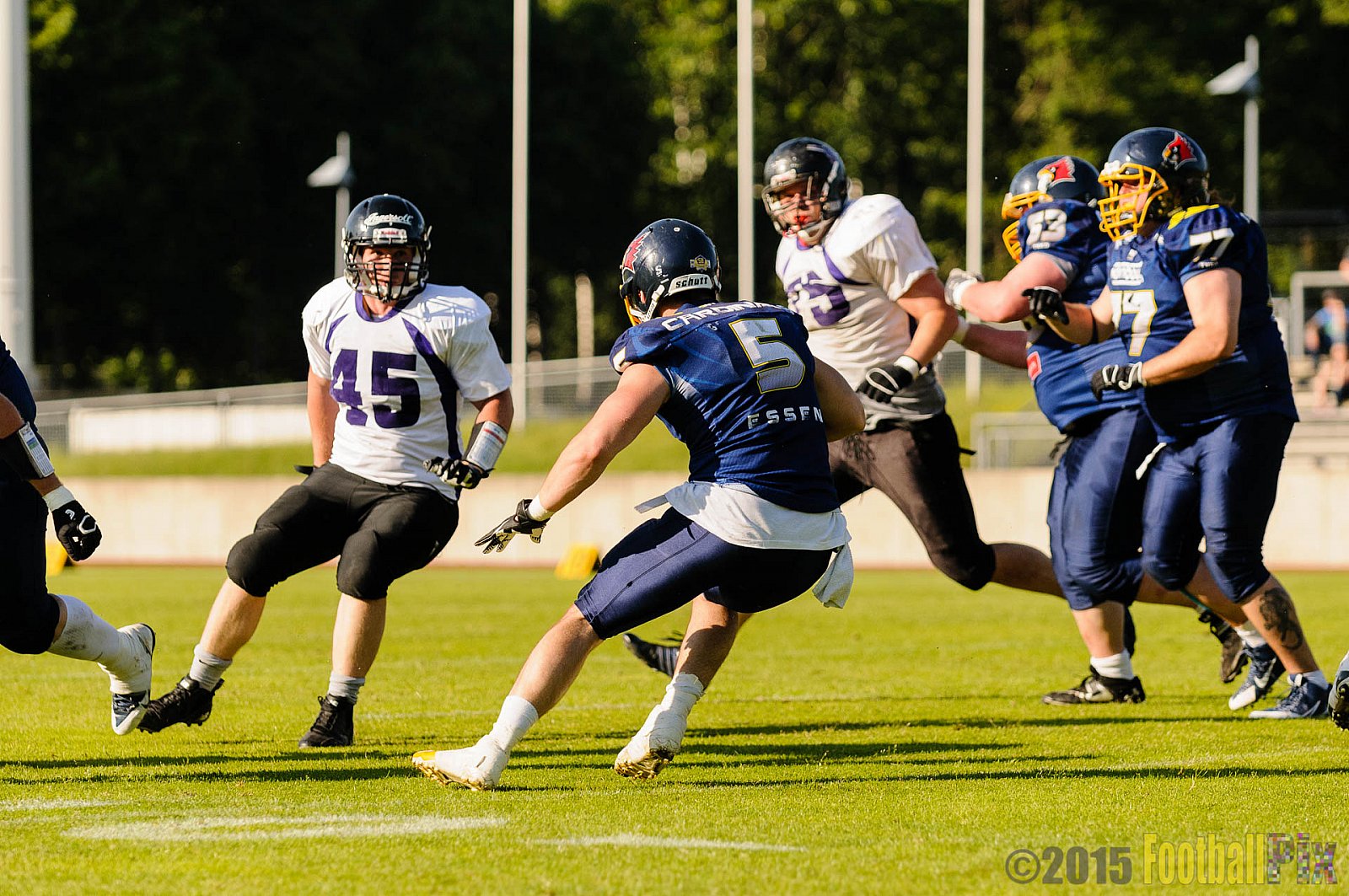 Essen Assindia Cardinals vs. Langenfeld Longhorns - 06.06.2015 RL NRW: Essen Assindia Cardinals vs. Langenfeld Longhorns (10:14)