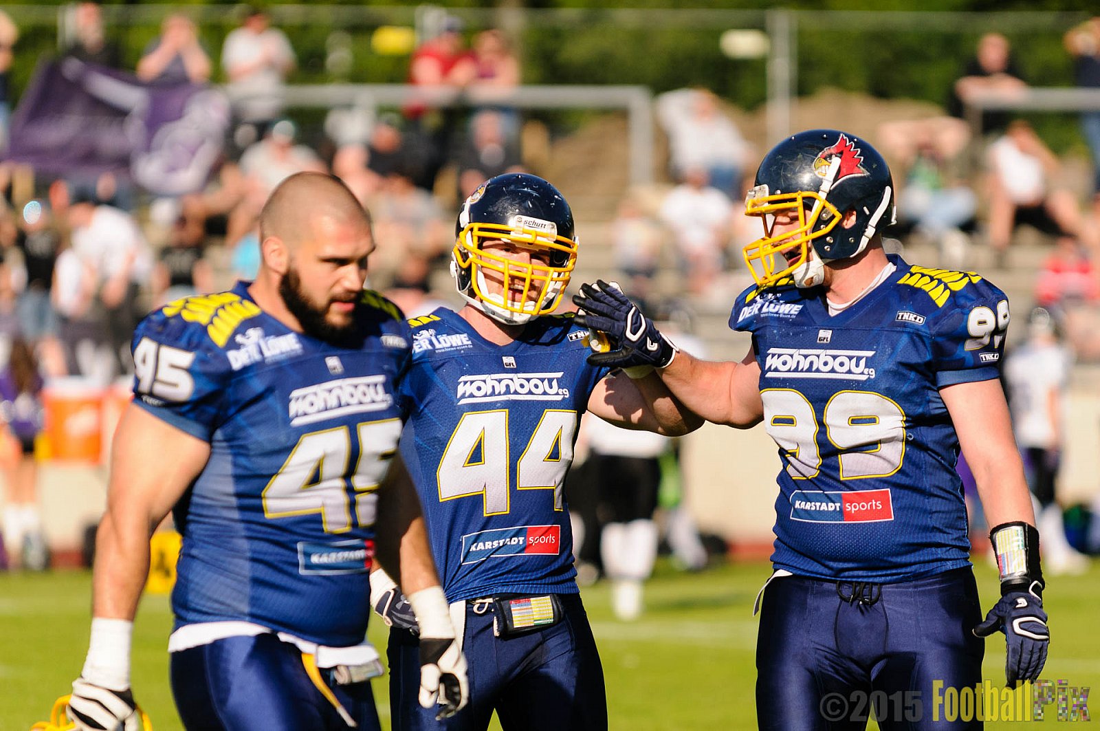 Essen Assindia Cardinals vs. Langenfeld Longhorns - 06.06.2015 RL NRW: Essen Assindia Cardinals vs. Langenfeld Longhorns (10:14)