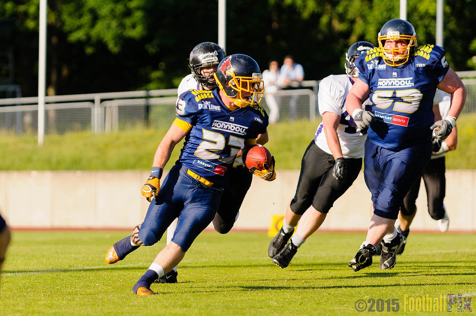 Essen Assindia Cardinals vs. Langenfeld Longhorns - 06.06.2015 RL NRW: Essen Assindia Cardinals vs. Langenfeld Longhorns (10:14)