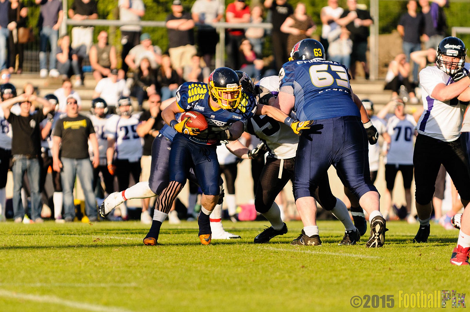 Essen Assindia Cardinals vs. Langenfeld Longhorns - 06.06.2015 RL NRW: Essen Assindia Cardinals vs. Langenfeld Longhorns (10:14)