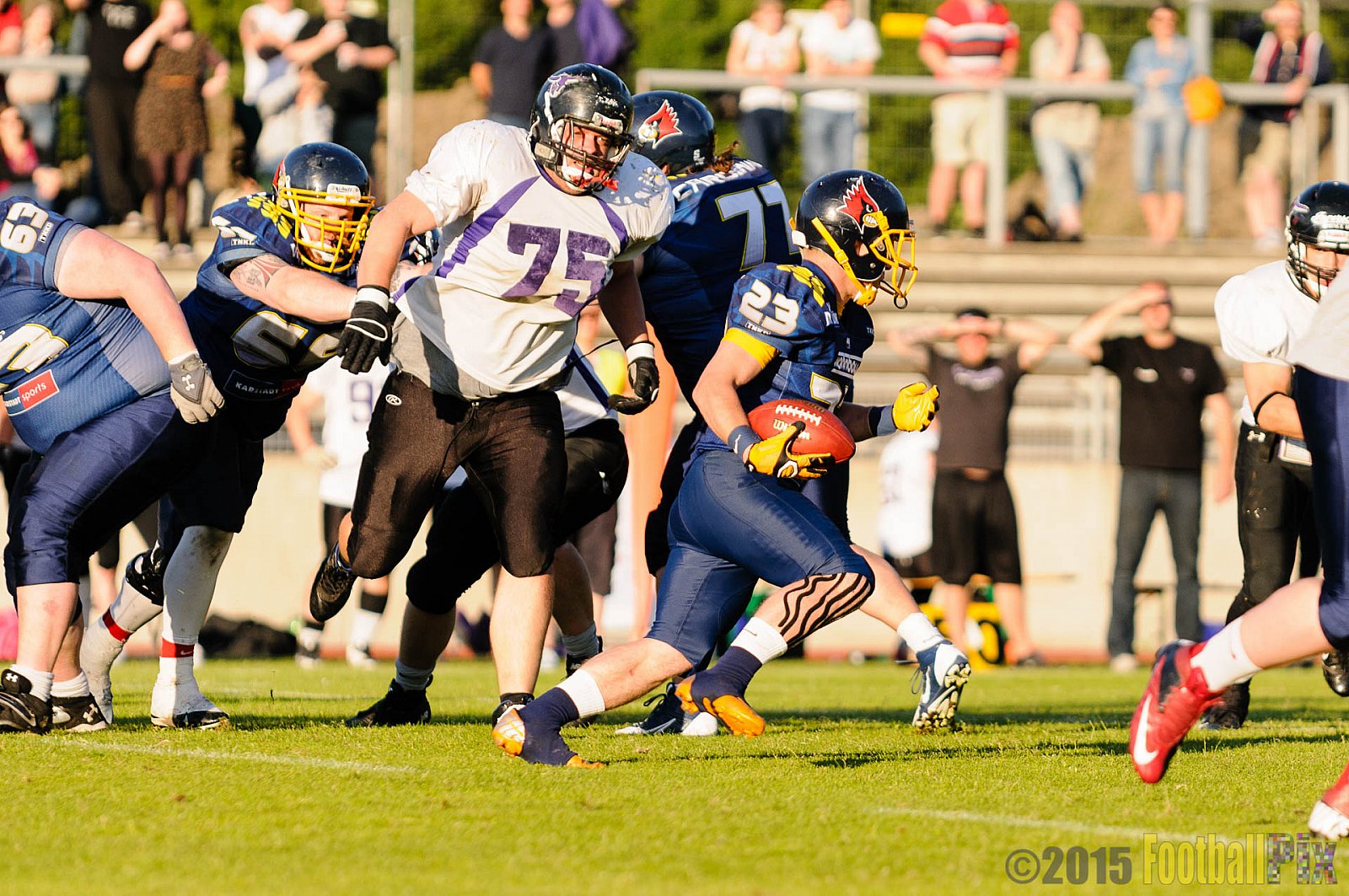 Essen Assindia Cardinals vs. Langenfeld Longhorns - 06.06.2015 RL NRW: Essen Assindia Cardinals vs. Langenfeld Longhorns (10:14)