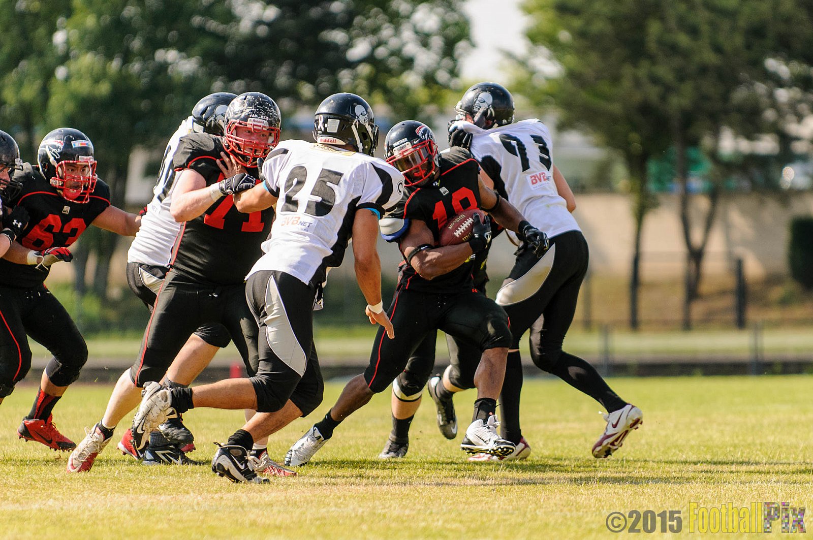 Düsseldorf Panther vs. Berlin Rebels - 13.06.2015 GFL Nord: Düsseldorf Panther vs. Berlin Rebels (3:24)