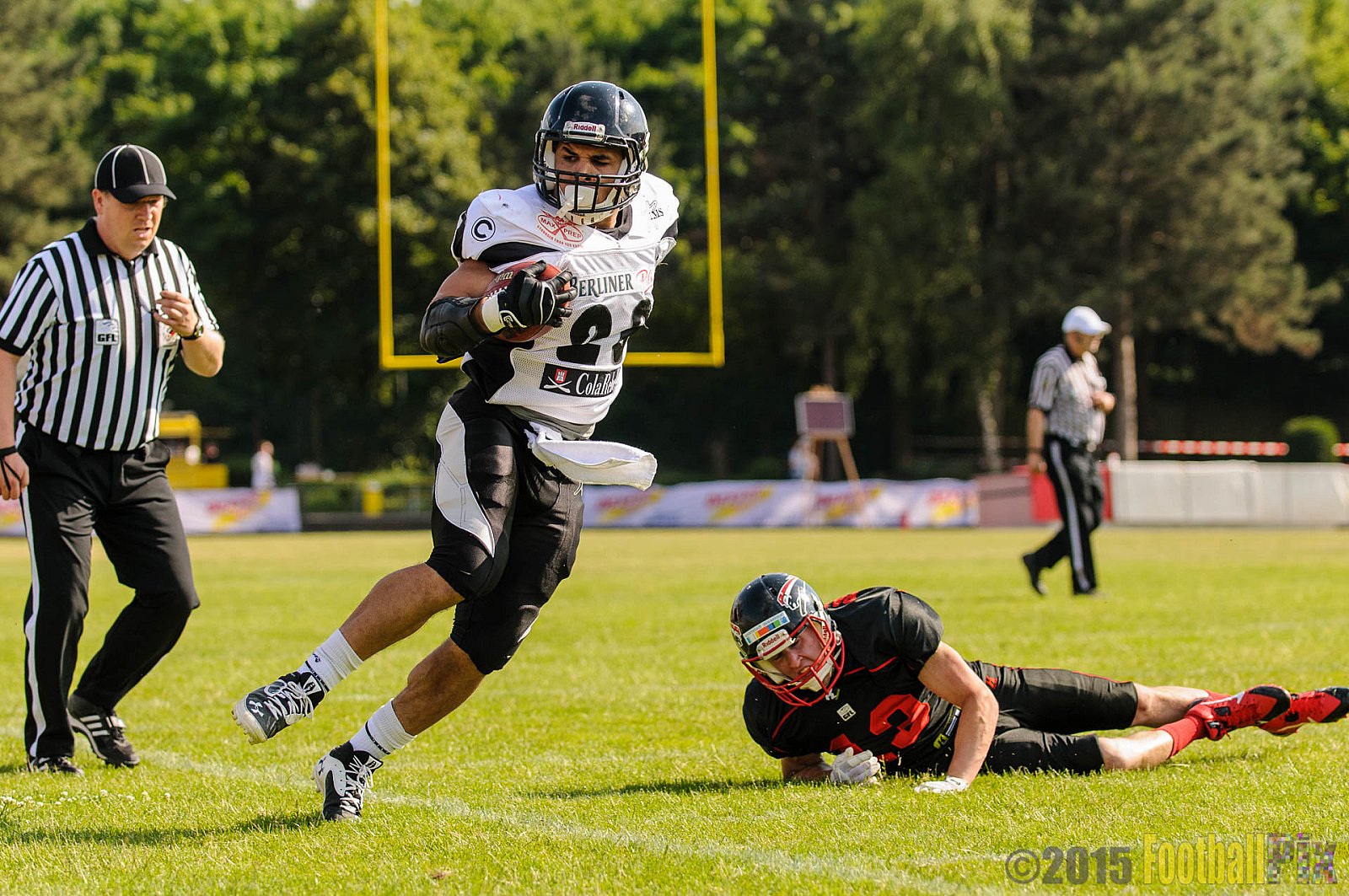 Düsseldorf Panther vs. Berlin Rebels - 13.06.2015 GFL Nord: Düsseldorf Panther vs. Berlin Rebels (3:24)