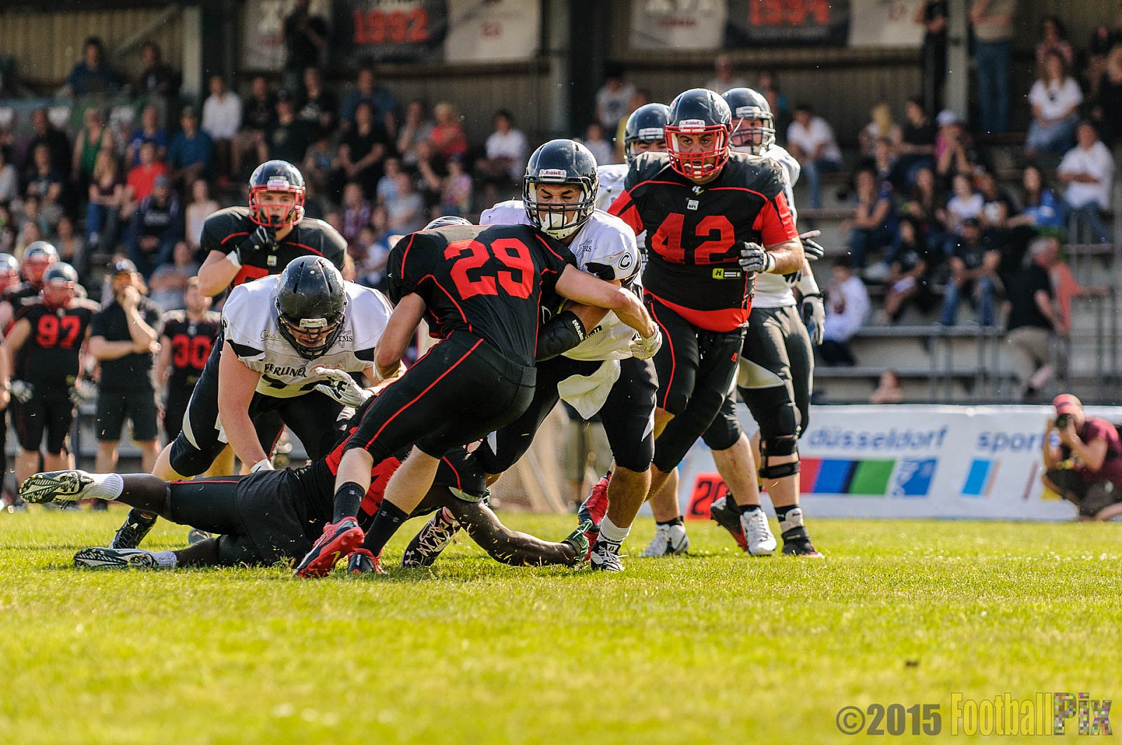 Düsseldorf Panther vs. Berlin Rebels - 13.06.2015 GFL Nord: Düsseldorf Panther vs. Berlin Rebels (3:24)