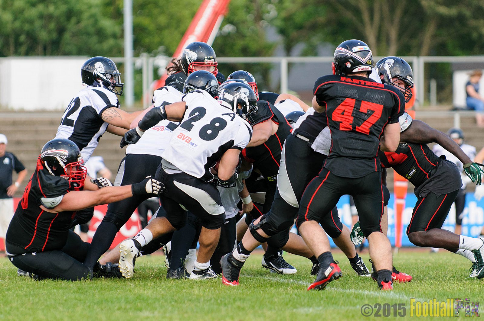 Düsseldorf Panther vs. Berlin Rebels - 13.06.2015 GFL Nord: Düsseldorf Panther vs. Berlin Rebels (3:24)