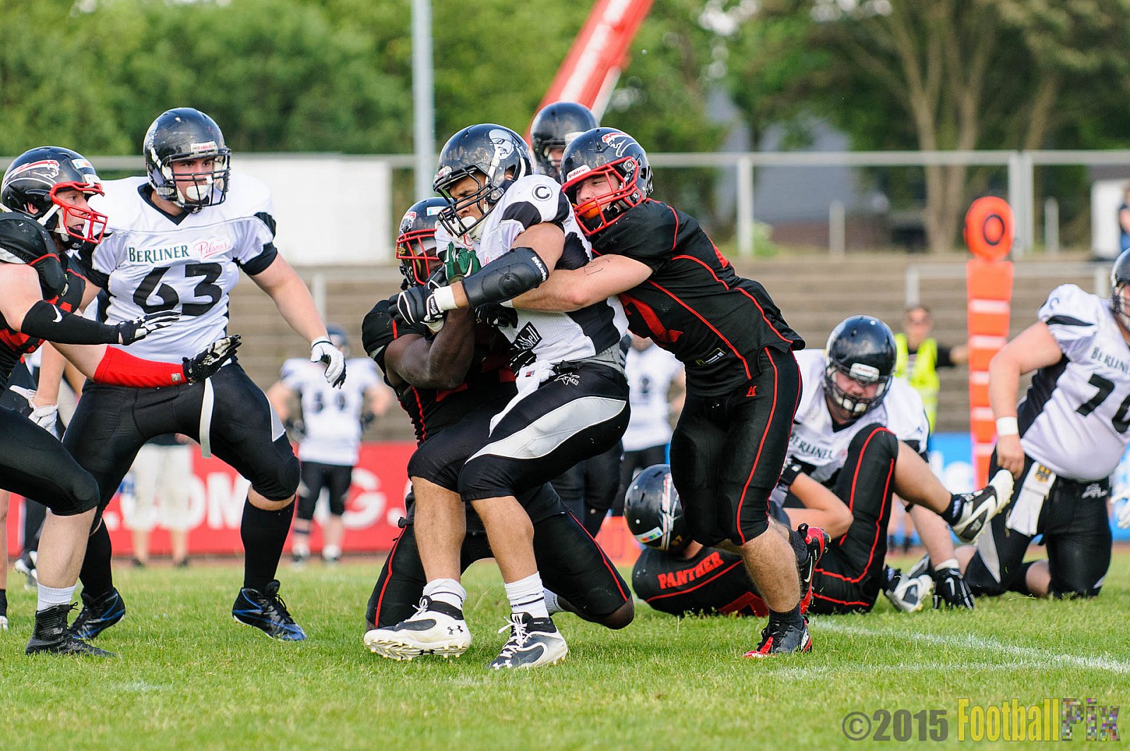 Düsseldorf Panther vs. Berlin Rebels - 13.06.2015 GFL Nord: Düsseldorf Panther vs. Berlin Rebels (3:24)