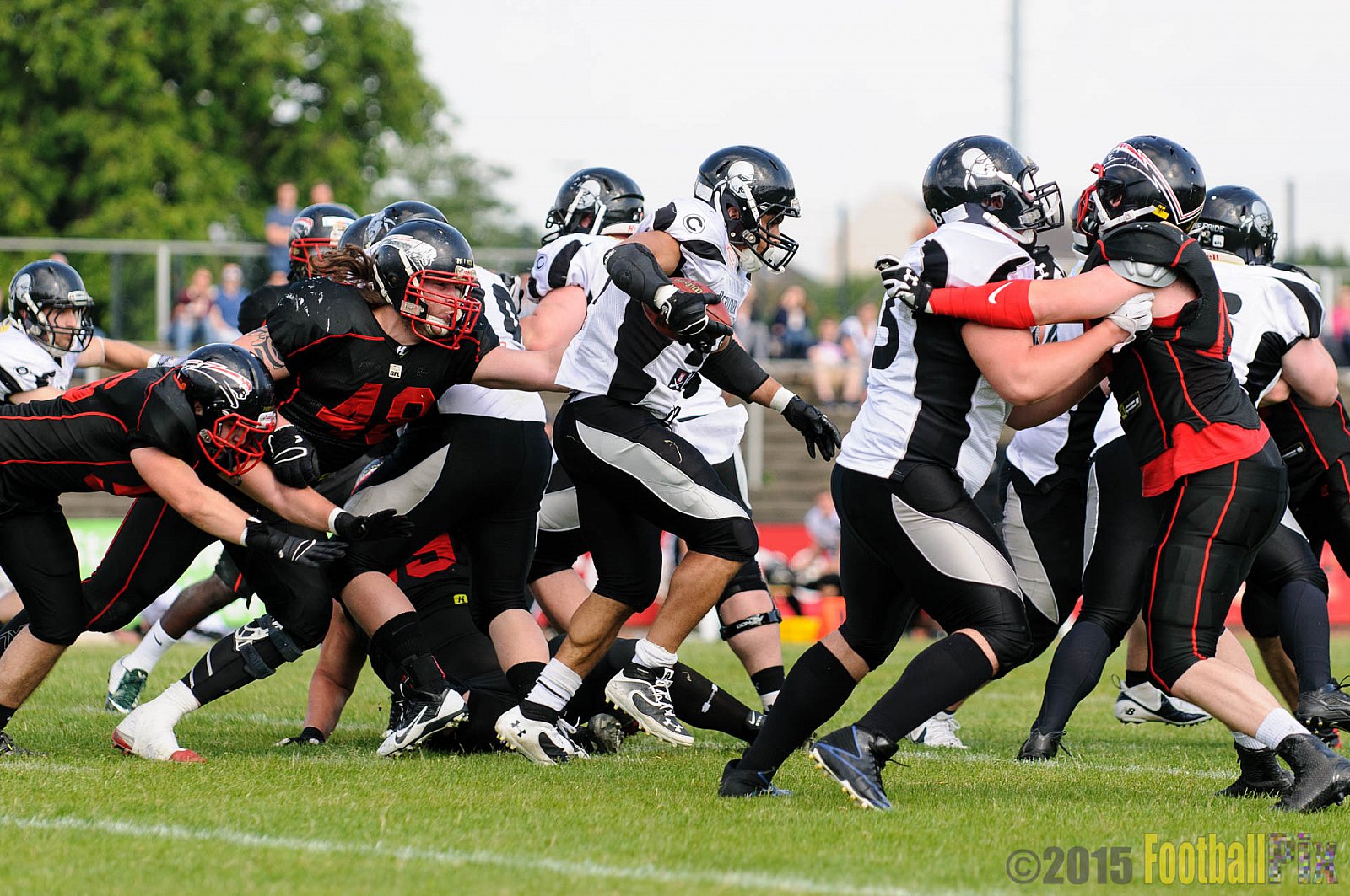 Düsseldorf Panther vs. Berlin Rebels - 13.06.2015 GFL Nord: Düsseldorf Panther vs. Berlin Rebels (3:24)