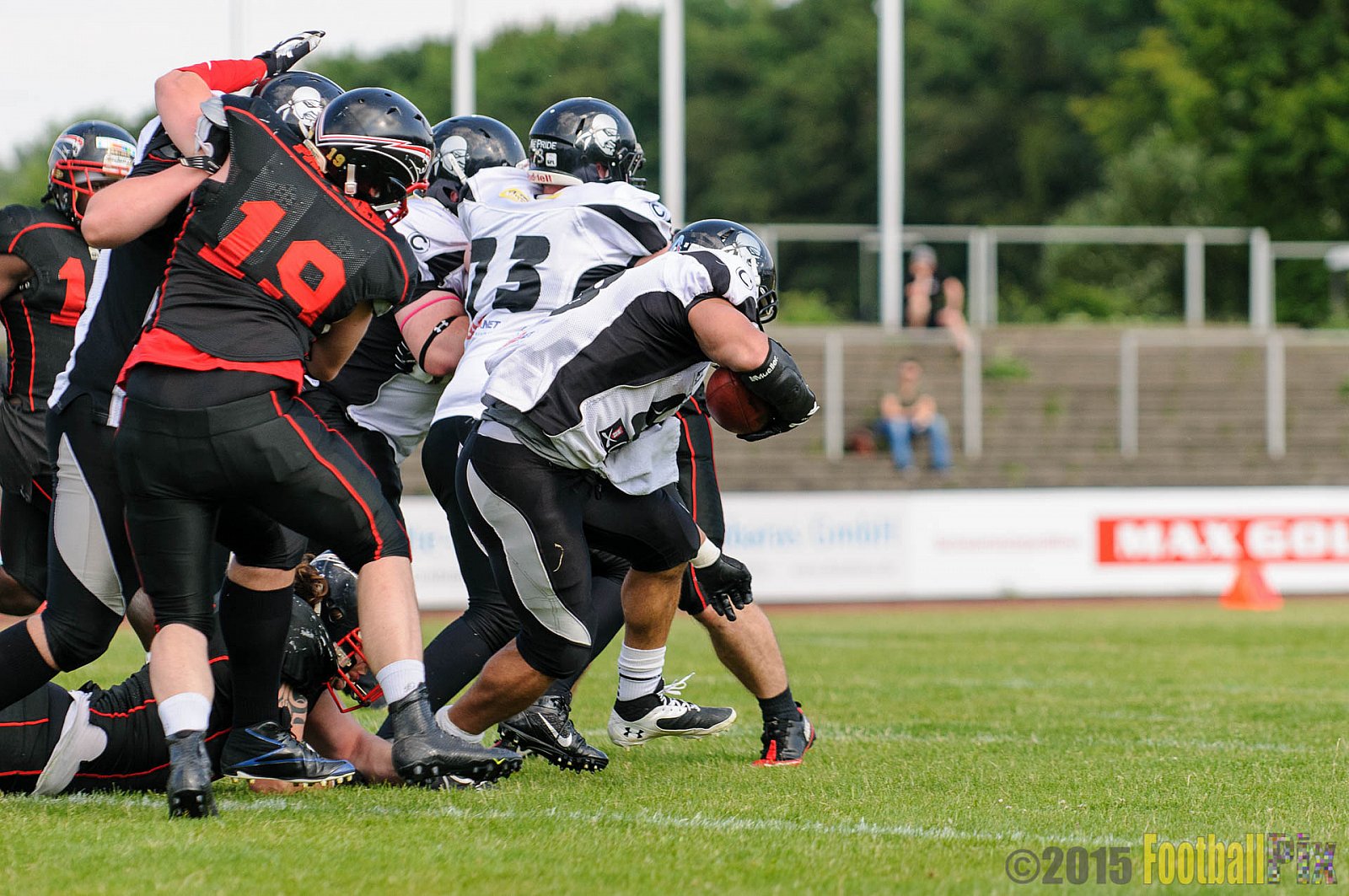 Düsseldorf Panther vs. Berlin Rebels - 13.06.2015 GFL Nord: Düsseldorf Panther vs. Berlin Rebels (3:24)