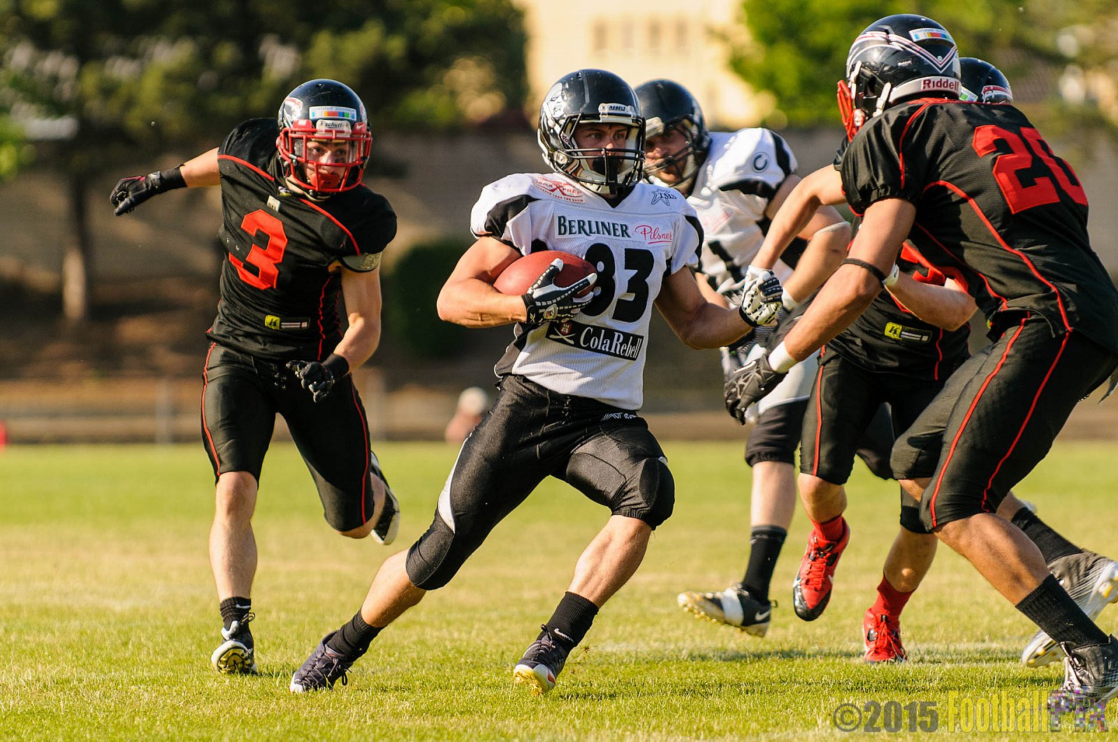 Düsseldorf Panther vs. Berlin Rebels - 13.06.2015 GFL Nord: Düsseldorf Panther vs. Berlin Rebels (3:24)