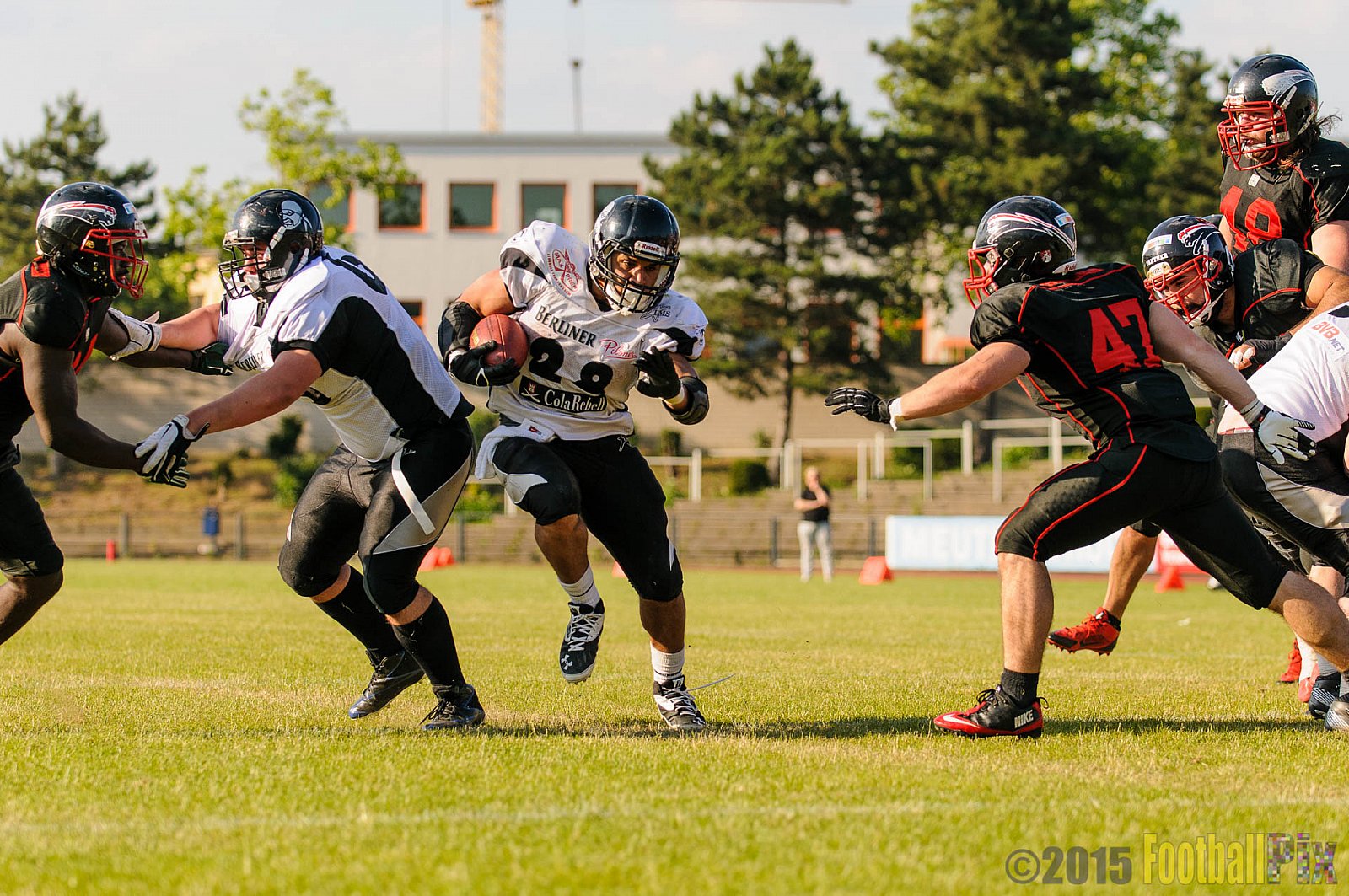 Düsseldorf Panther vs. Berlin Rebels - 13.06.2015 GFL Nord: Düsseldorf Panther vs. Berlin Rebels (3:24)