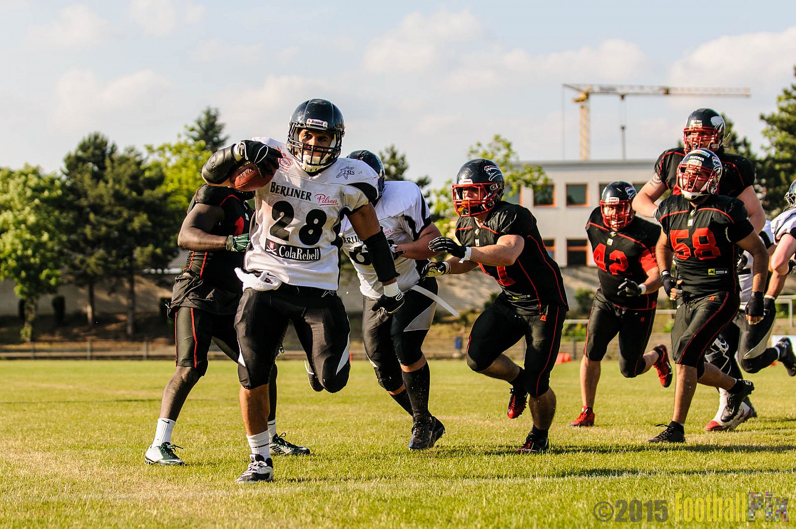 Düsseldorf Panther vs. Berlin Rebels - 13.06.2015 GFL Nord: Düsseldorf Panther vs. Berlin Rebels (3:24)