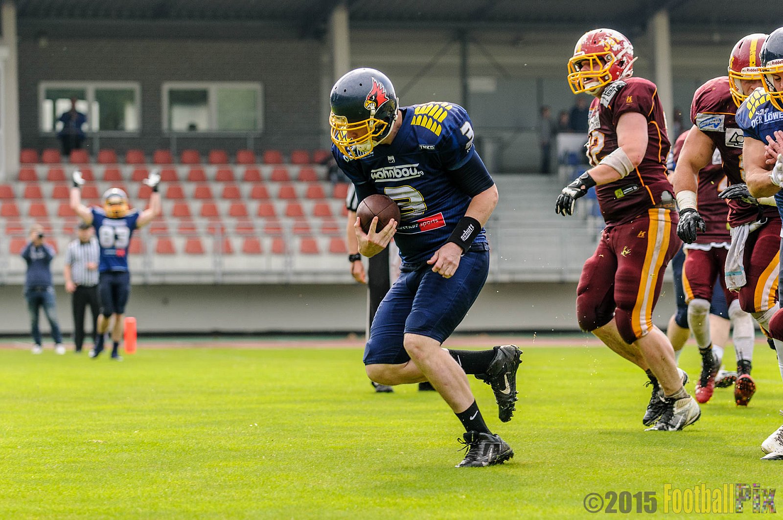 Essen Assindia Cardinals vs. Troisdorf Jets - 21.06.2015 RL NRW: Essen Assindia Cardinals vs. Troisdorf Jets (24:9)
