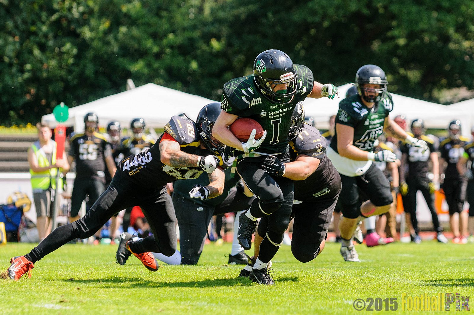 Charity Bowl zugunsten von B.a.c.a.a. e.V. 2015 - 01.08.2015 Off-Season Game: Rheine Raptors Charity Bowl 2015