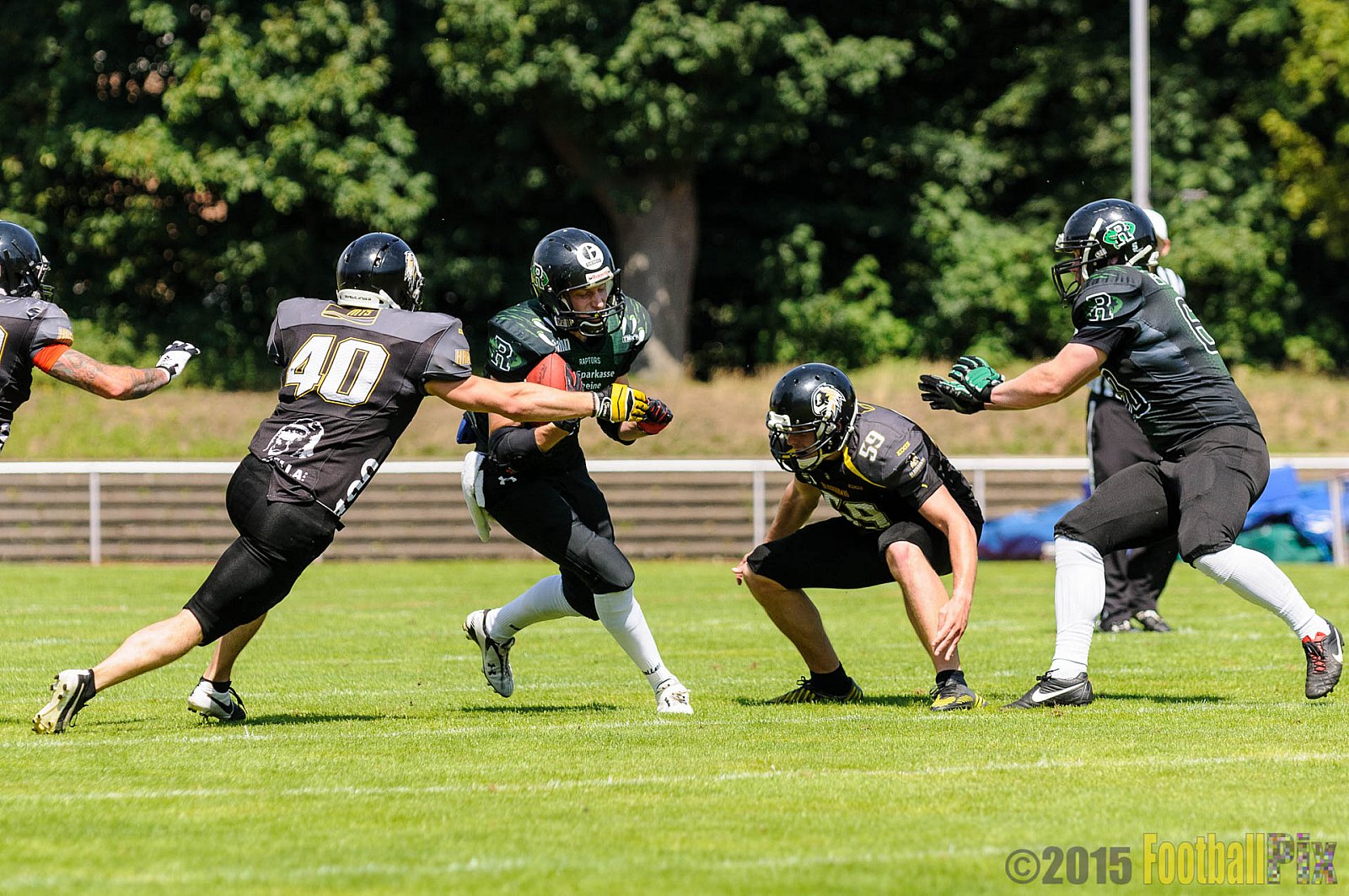 Charity Bowl zugunsten von B.a.c.a.a. e.V. 2015 - 01.08.2015 Off-Season Game: Rheine Raptors Charity Bowl 2015