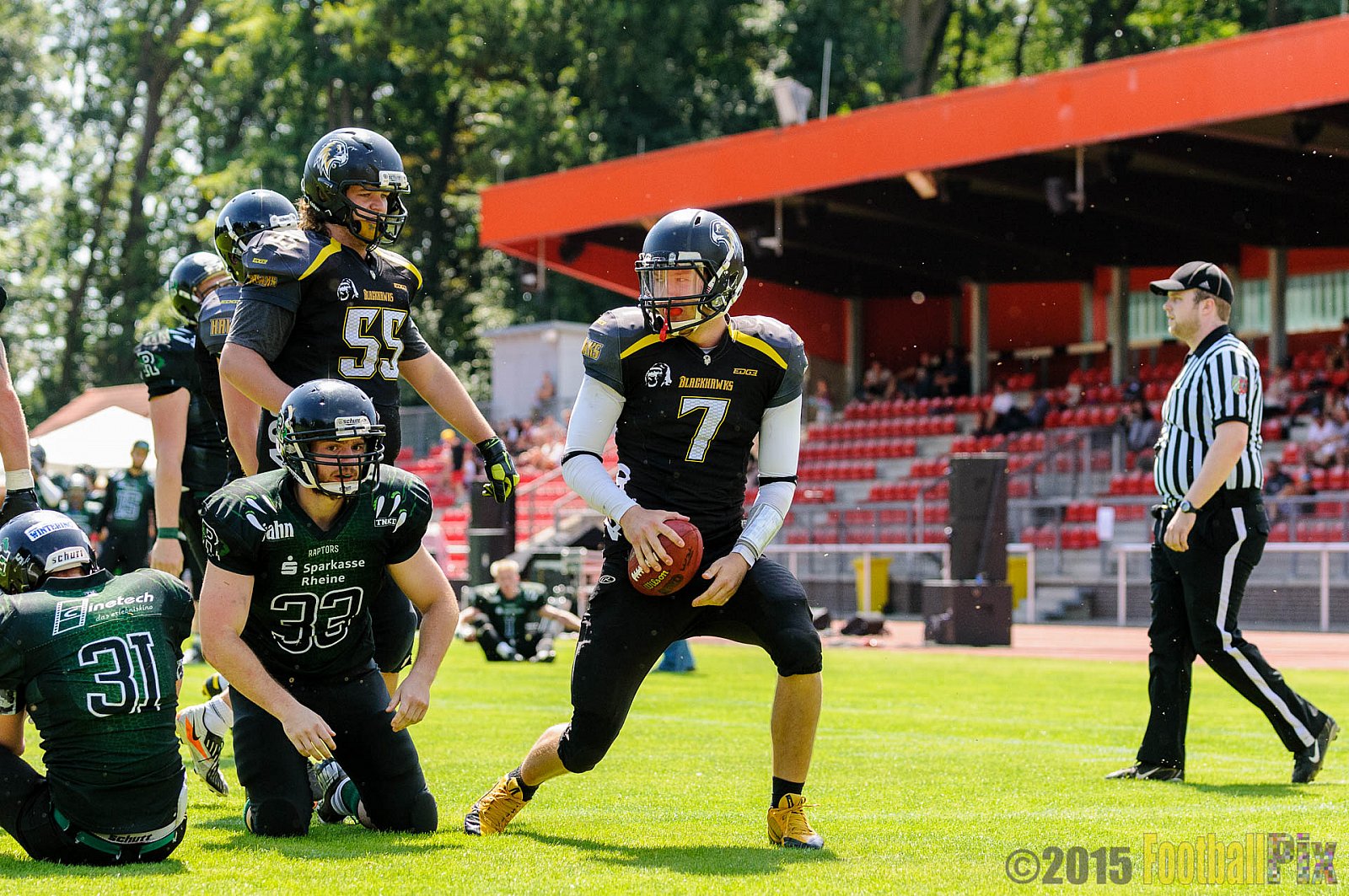 Charity Bowl zugunsten von B.a.c.a.a. e.V. 2015 - 01.08.2015 Off-Season Game: Rheine Raptors Charity Bowl 2015