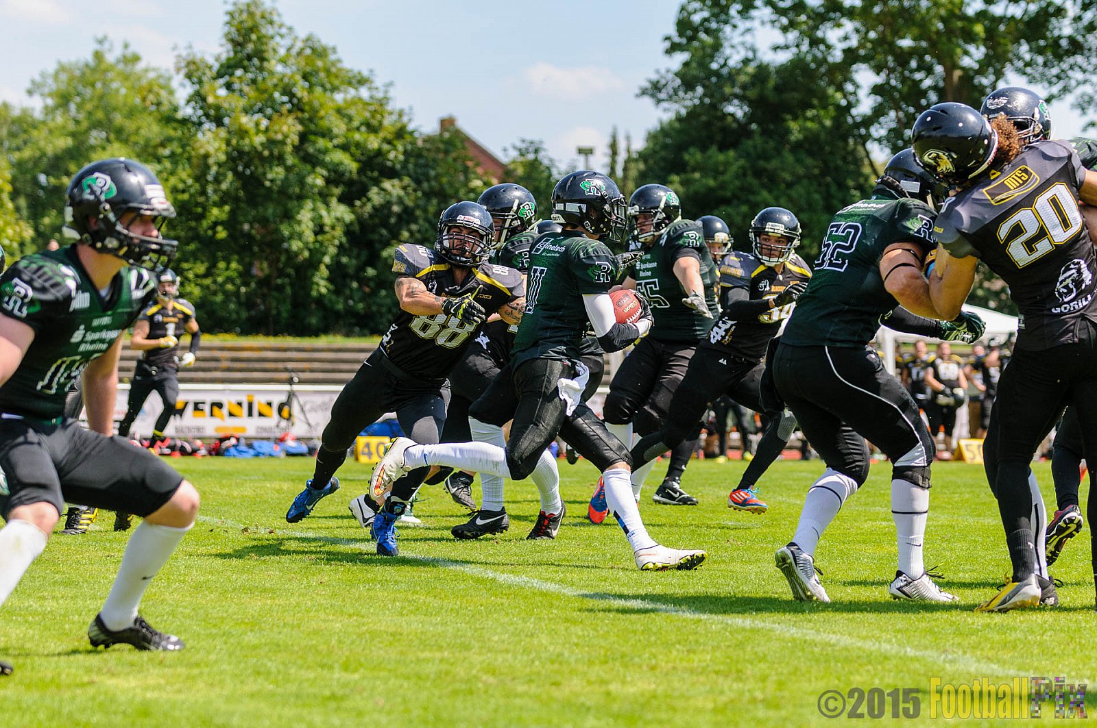 Charity Bowl zugunsten von B.a.c.a.a. e.V. 2015 - 01.08.2015 Off-Season Game: Rheine Raptors Charity Bowl 2015