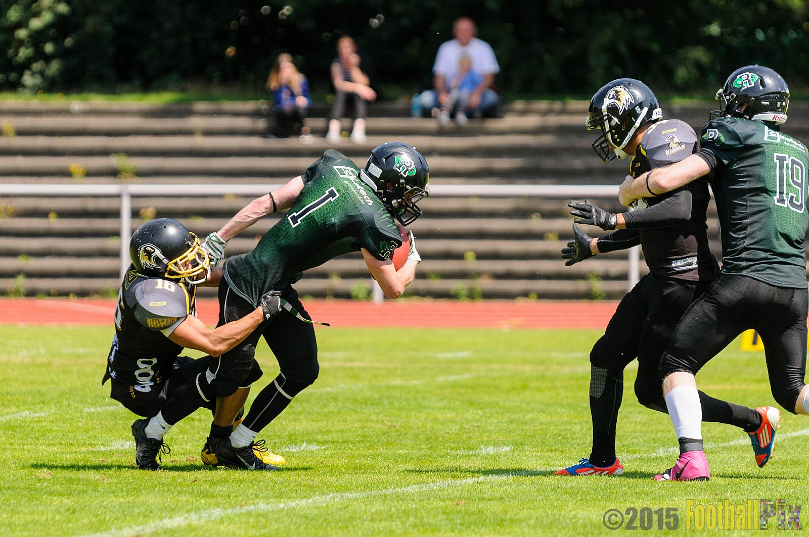 Charity Bowl zugunsten von B.a.c.a.a. e.V. 2015 - 01.08.2015 Off-Season Game: Rheine Raptors Charity Bowl 2015