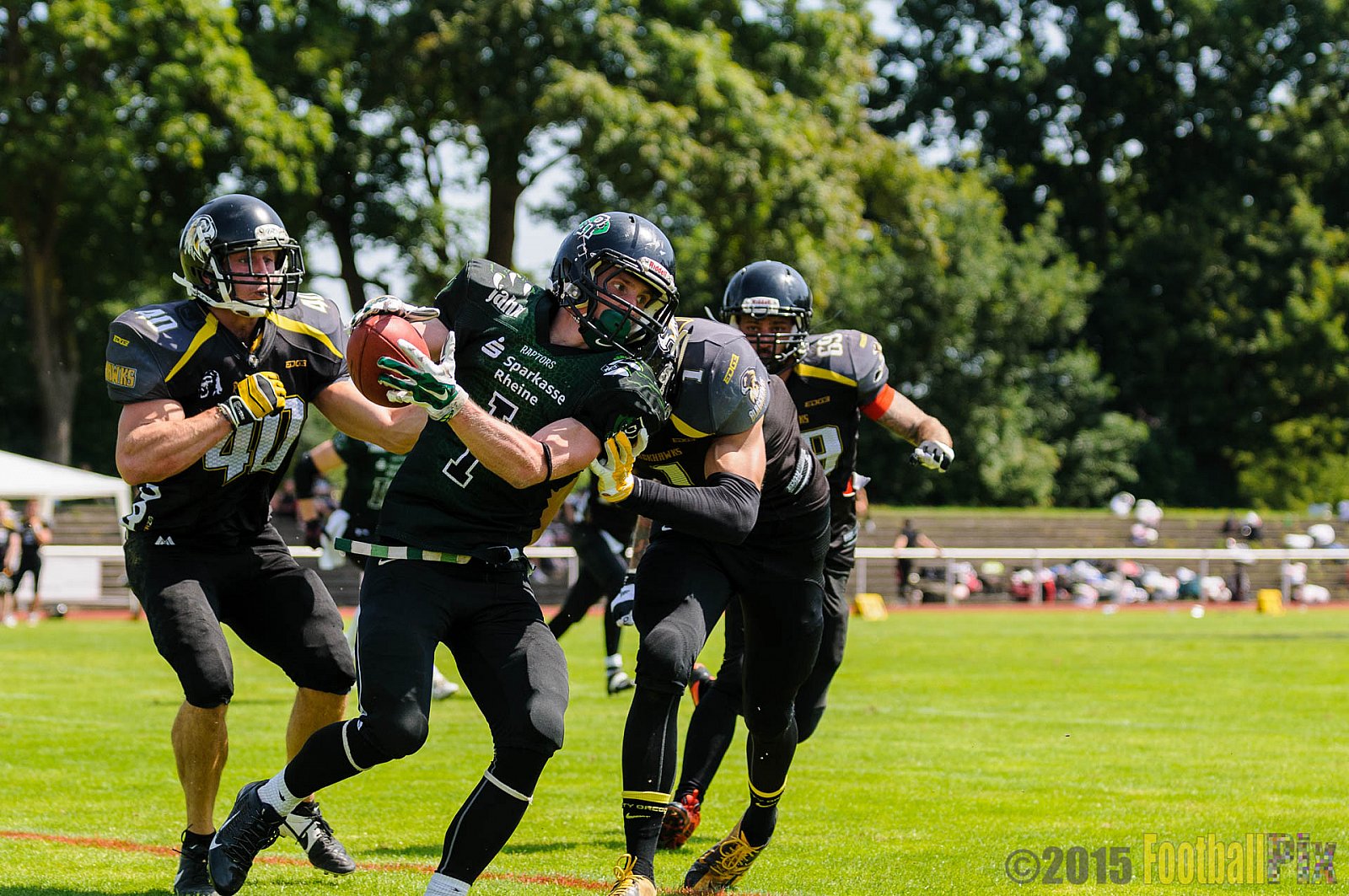 Charity Bowl zugunsten von B.a.c.a.a. e.V. 2015 - 01.08.2015 Off-Season Game: Rheine Raptors Charity Bowl 2015