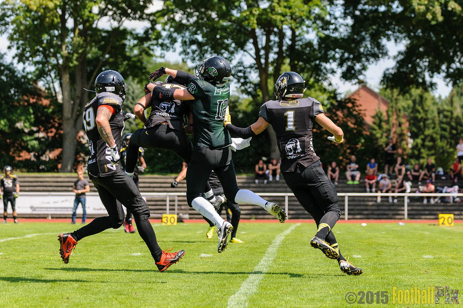 Charity Bowl zugunsten von B.a.c.a.a. e.V. 2015 - 01.08.2015 Off-Season Game: Rheine Raptors Charity Bowl 2015