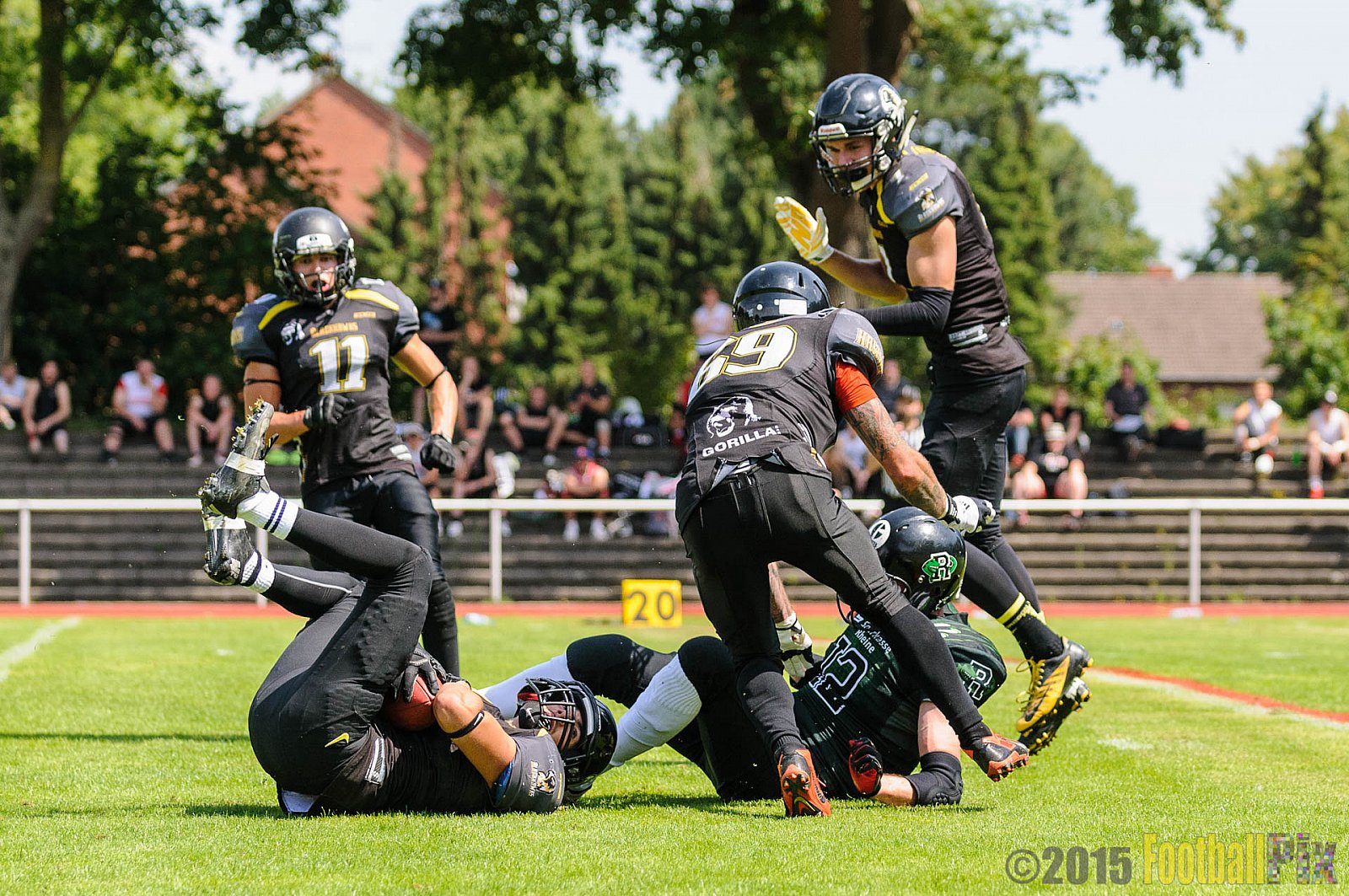 Charity Bowl zugunsten von B.a.c.a.a. e.V. 2015 - 01.08.2015 Off-Season Game: Rheine Raptors Charity Bowl 2015