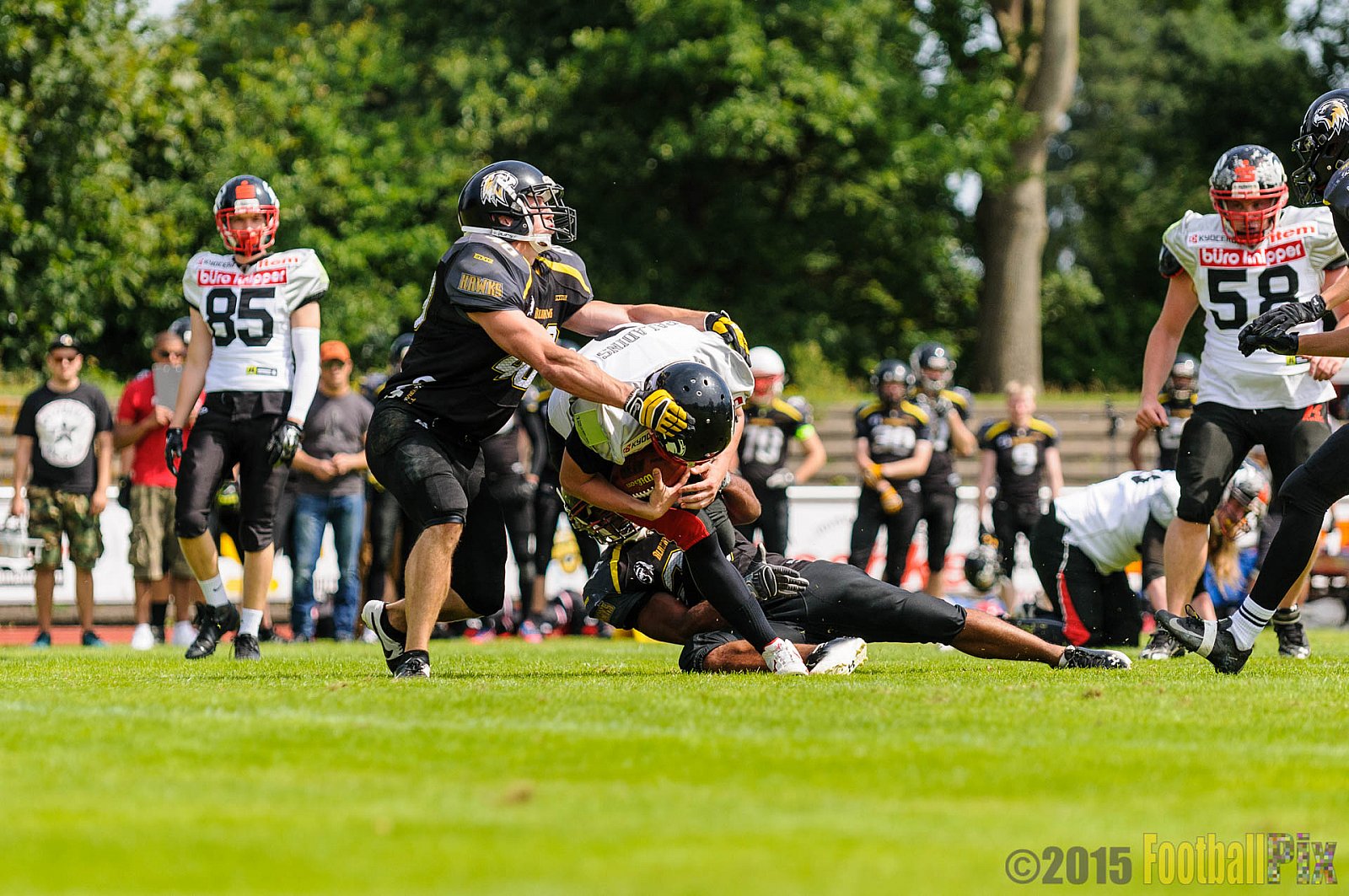 Charity Bowl zugunsten von B.a.c.a.a. e.V. 2015 - 01.08.2015 Off-Season Game: Rheine Raptors Charity Bowl 2015