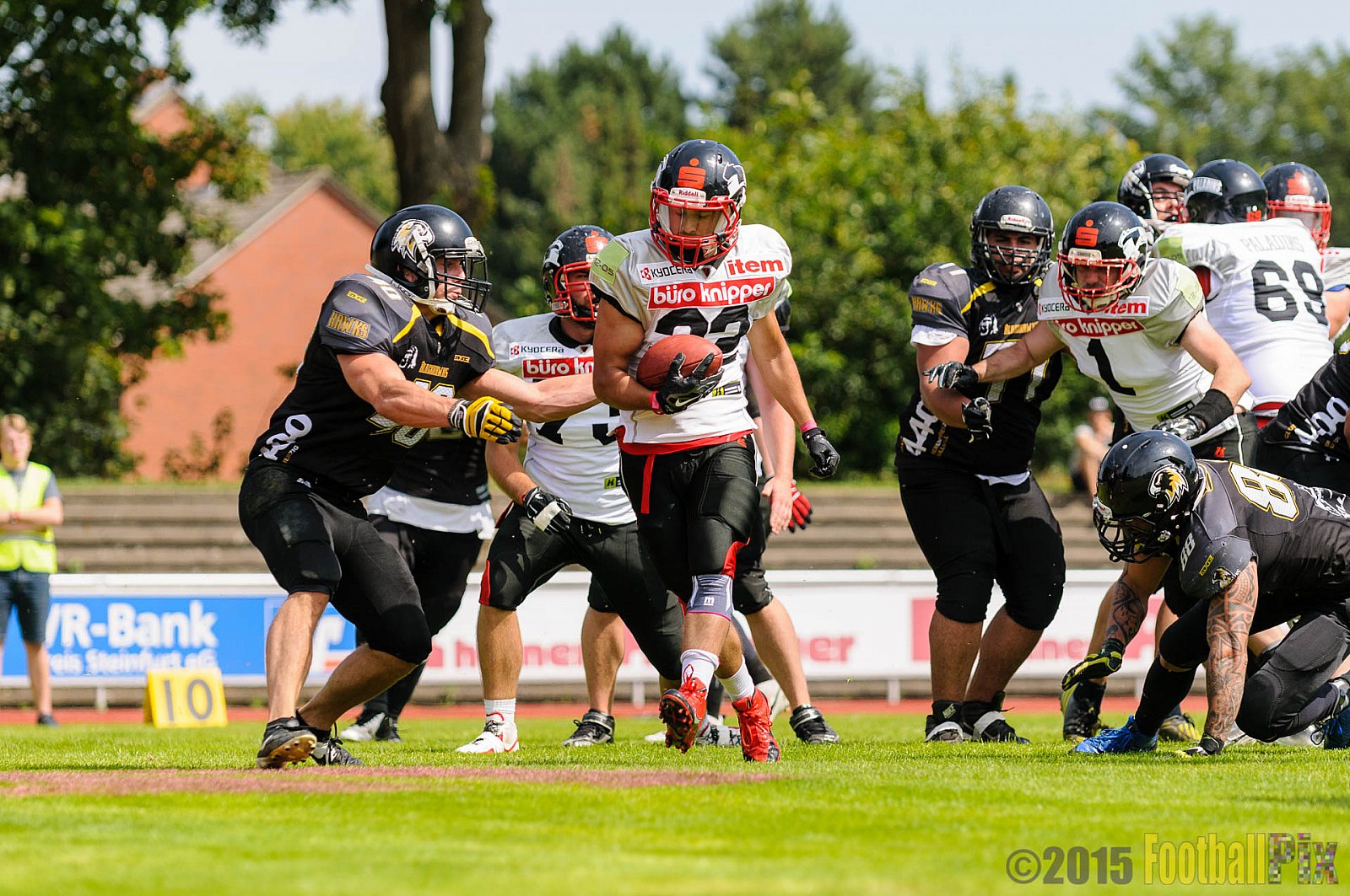 Charity Bowl zugunsten von B.a.c.a.a. e.V. 2015 - 01.08.2015 Off-Season Game: Rheine Raptors Charity Bowl 2015