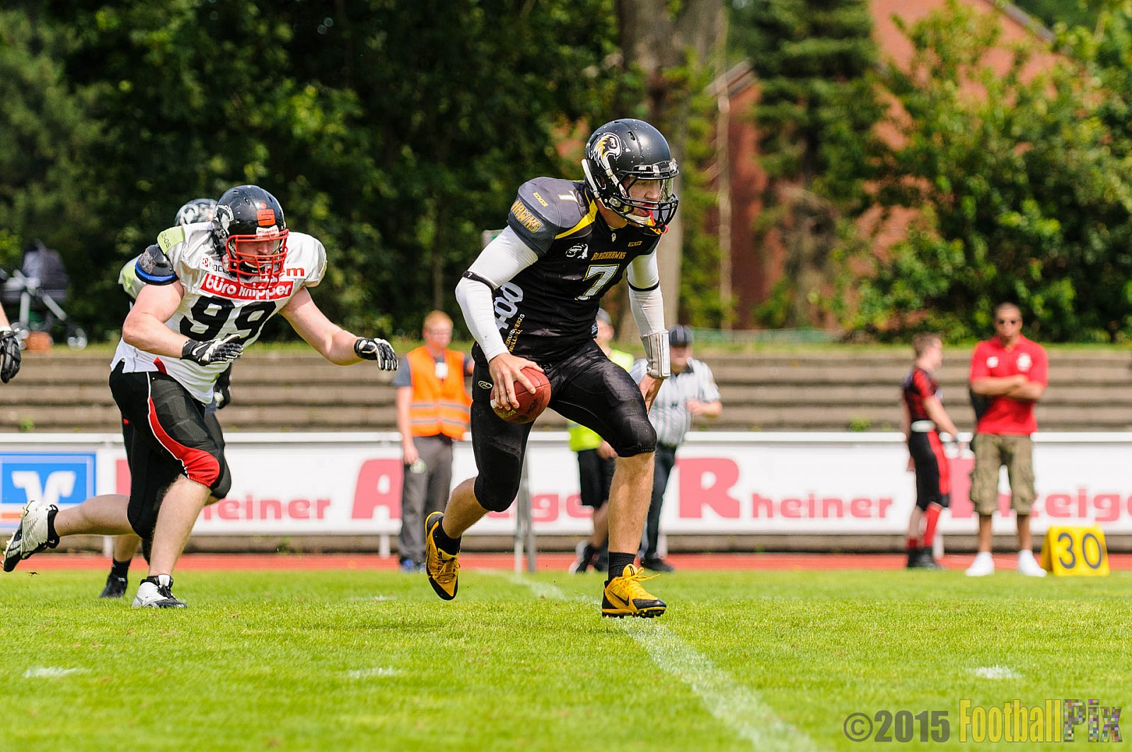 Charity Bowl zugunsten von B.a.c.a.a. e.V. 2015 - 01.08.2015 Off-Season Game: Rheine Raptors Charity Bowl 2015