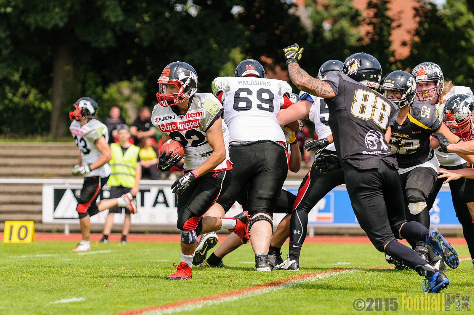 Charity Bowl zugunsten von B.a.c.a.a. e.V. 2015 - 01.08.2015 Off-Season Game: Rheine Raptors Charity Bowl 2015