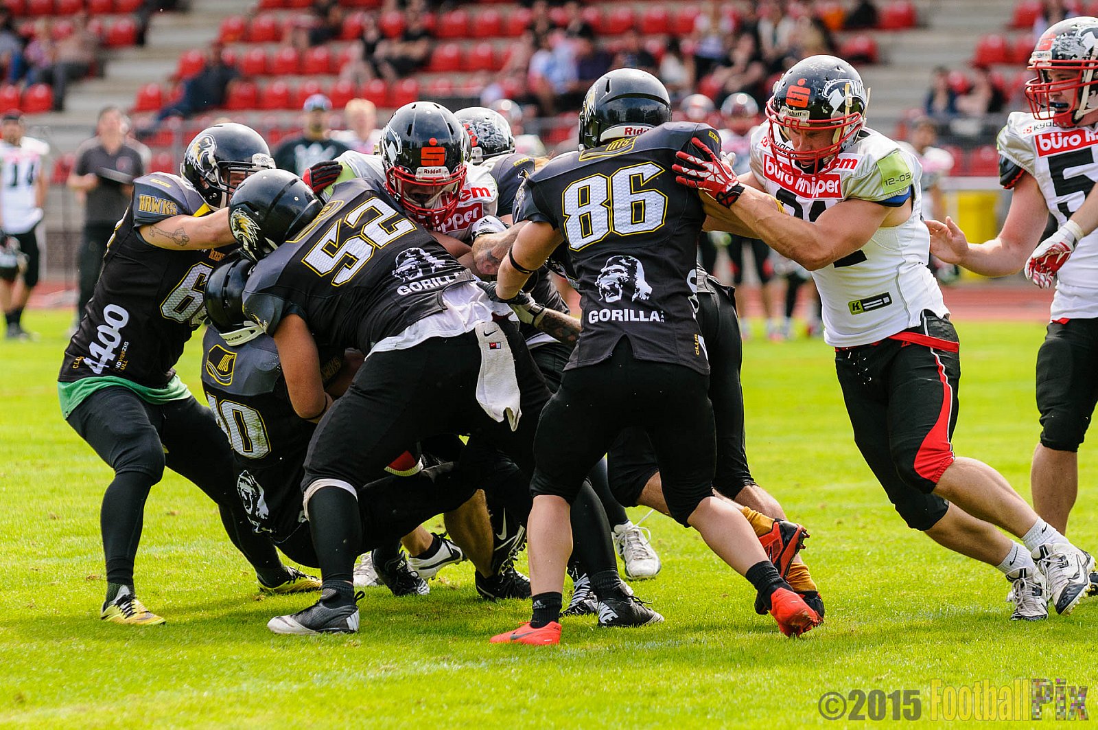 Charity Bowl zugunsten von B.a.c.a.a. e.V. 2015 - 01.08.2015 Off-Season Game: Rheine Raptors Charity Bowl 2015