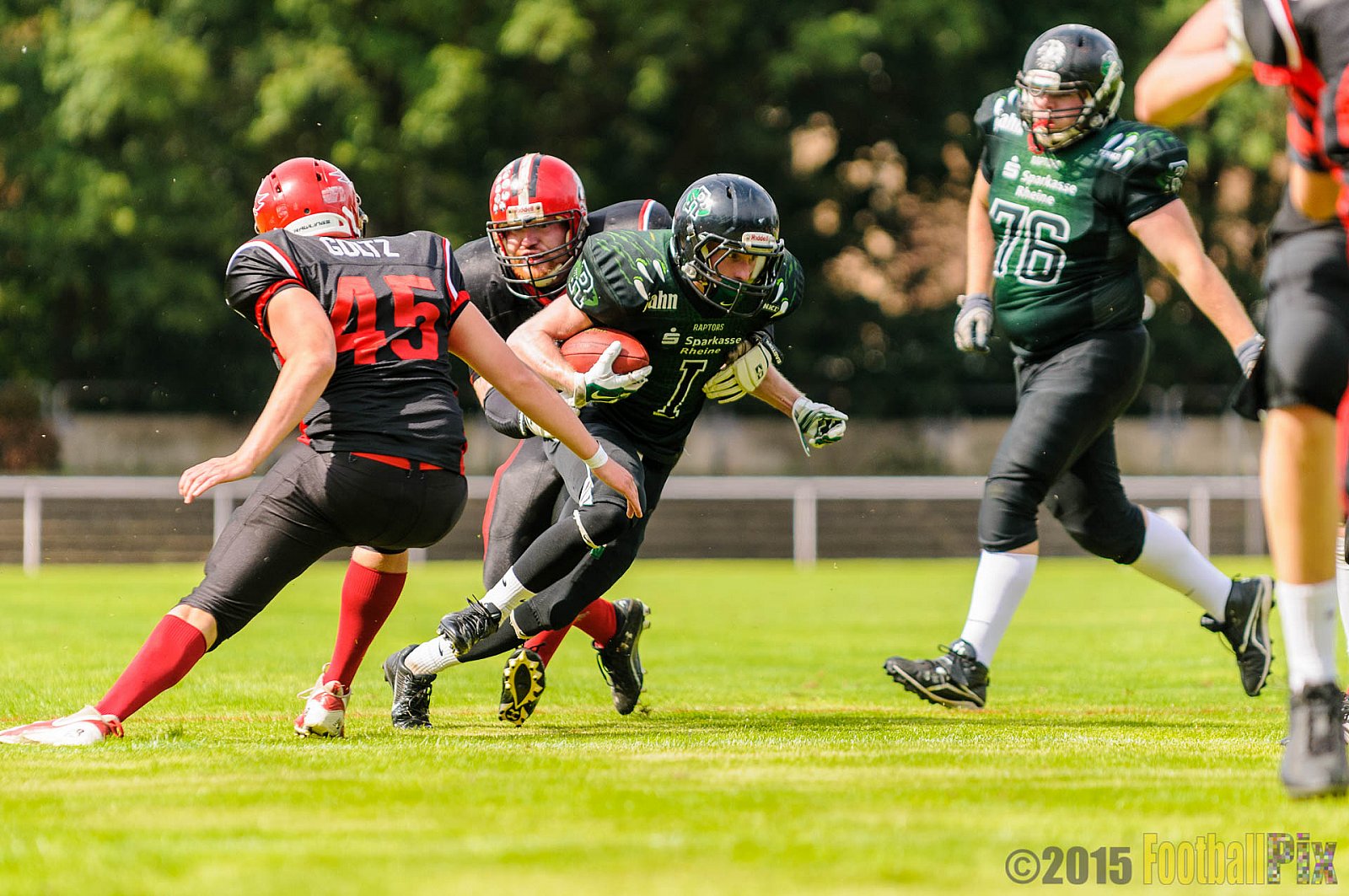Charity Bowl zugunsten von B.a.c.a.a. e.V. 2015 - 01.08.2015 Off-Season Game: Rheine Raptors Charity Bowl 2015