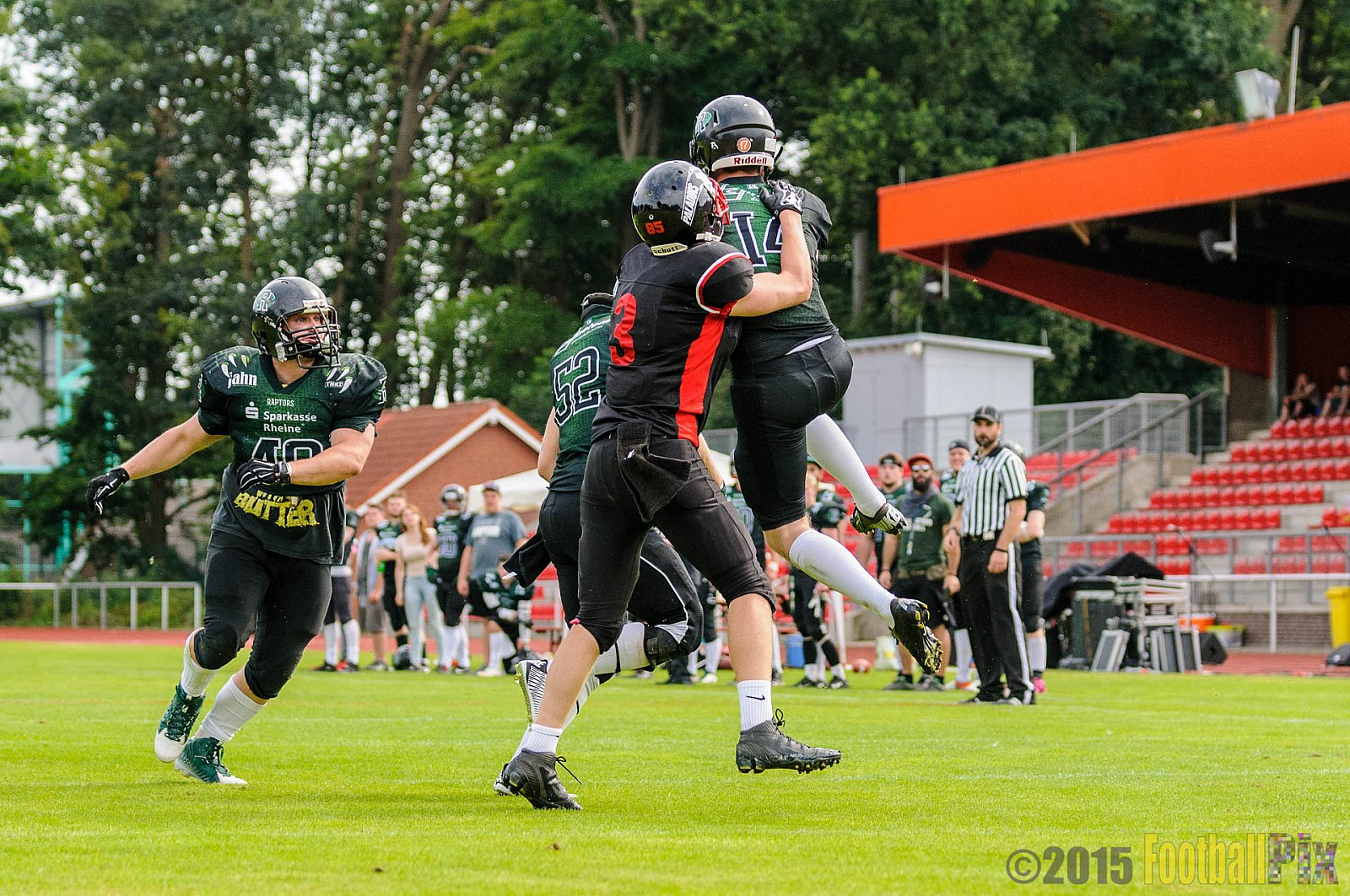 Charity Bowl zugunsten von B.a.c.a.a. e.V. 2015 - 01.08.2015 Off-Season Game: Rheine Raptors Charity Bowl 2015