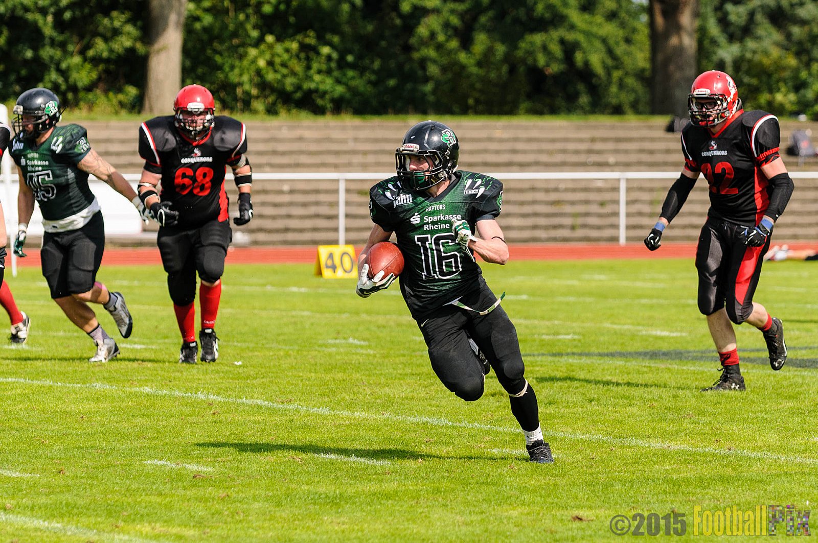 Charity Bowl zugunsten von B.a.c.a.a. e.V. 2015 - 01.08.2015 Off-Season Game: Rheine Raptors Charity Bowl 2015