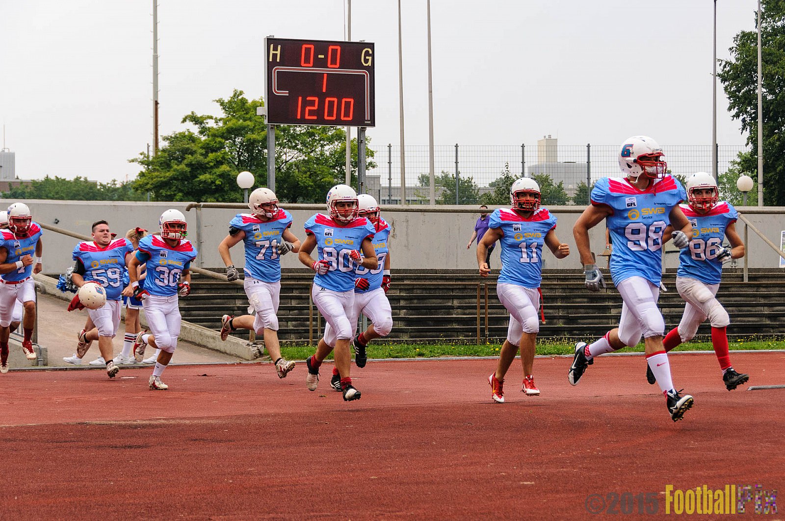 Bonn Gamecocks vs. Paderborn Dolphins - 08.08.2015 GFL2 Nord: Bonn Gamecocks vs. Paderborn Dolphins (49:35)