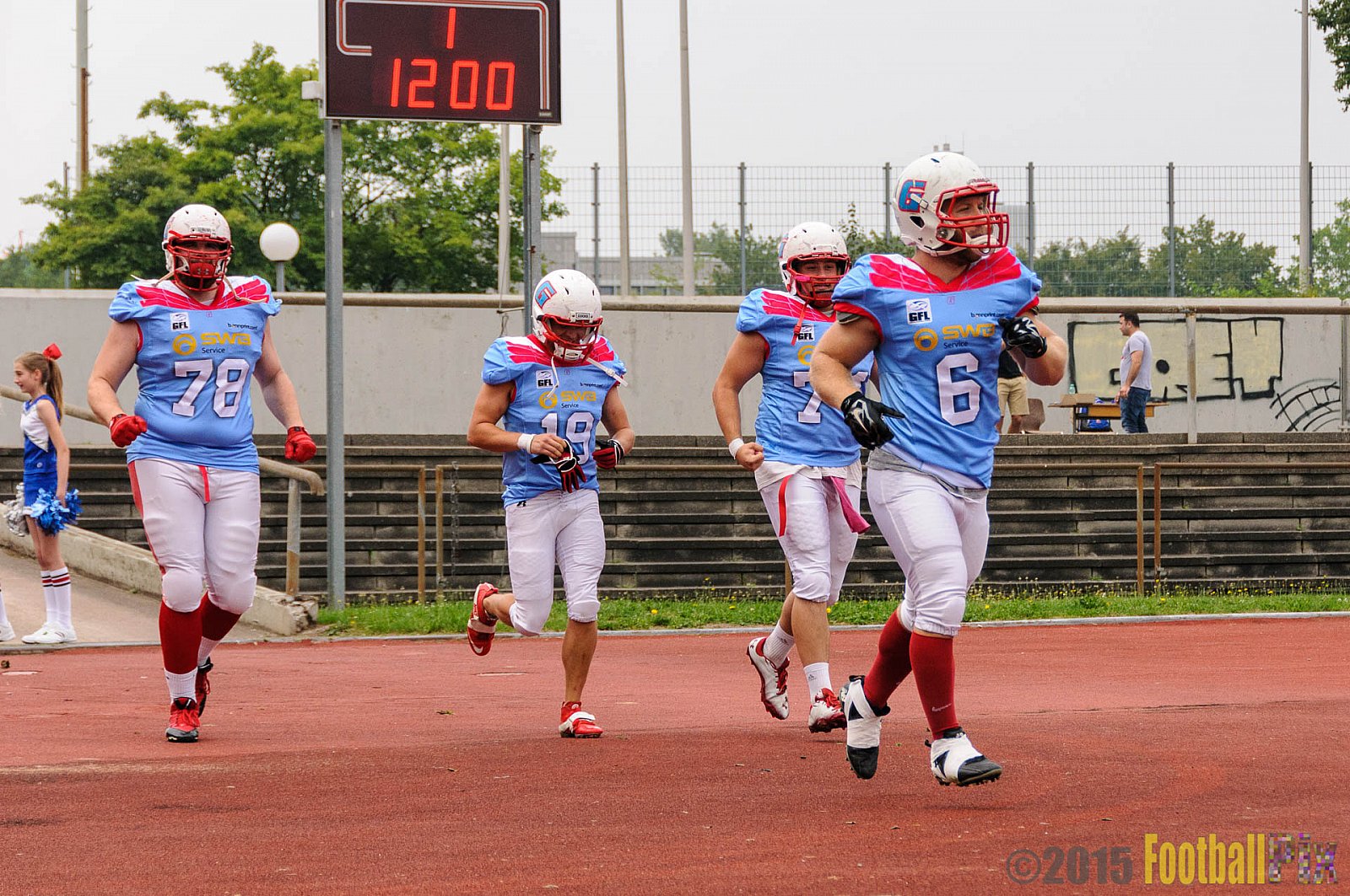 Bonn Gamecocks vs. Paderborn Dolphins - 08.08.2015 GFL2 Nord: Bonn Gamecocks vs. Paderborn Dolphins (49:35)