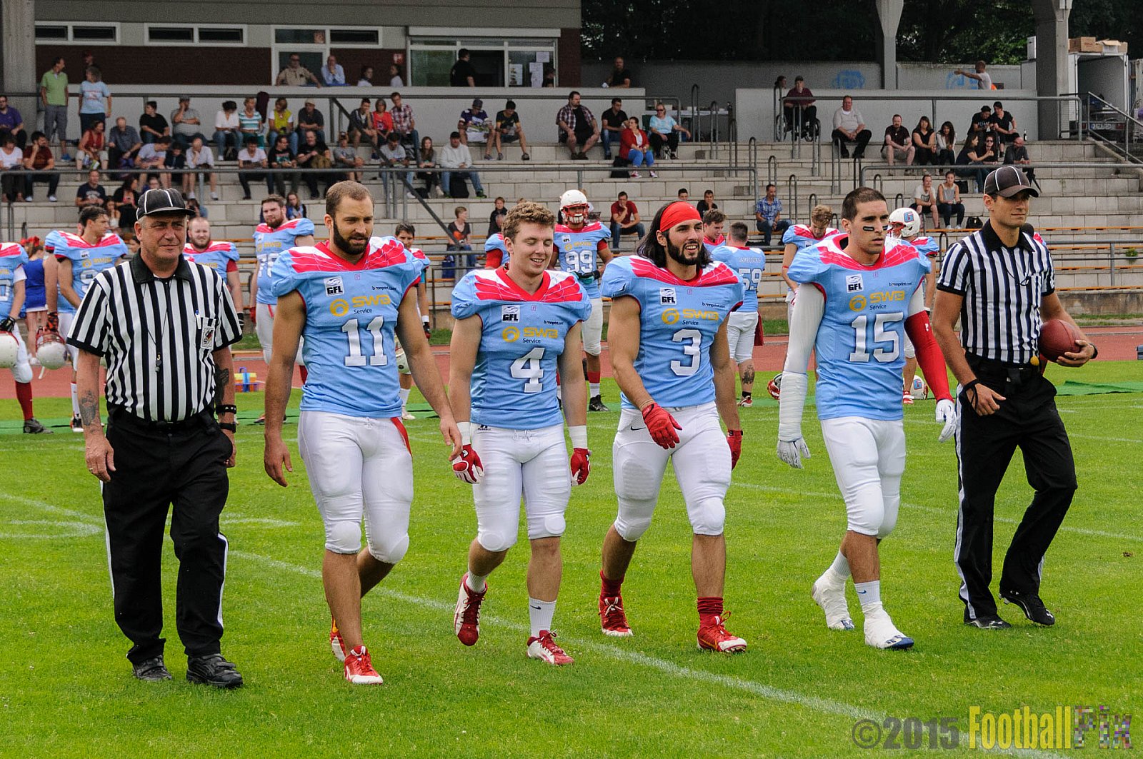 Bonn Gamecocks vs. Paderborn Dolphins - 08.08.2015 GFL2 Nord: Bonn Gamecocks vs. Paderborn Dolphins (49:35)