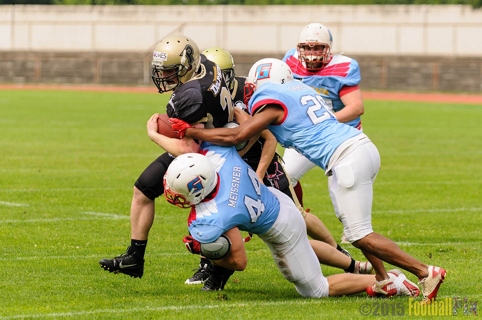 Bonn Gamecocks vs. Paderborn Dolphins - 08.08.2015 GFL2 Nord: Bonn Gamecocks vs. Paderborn Dolphins (49:35)