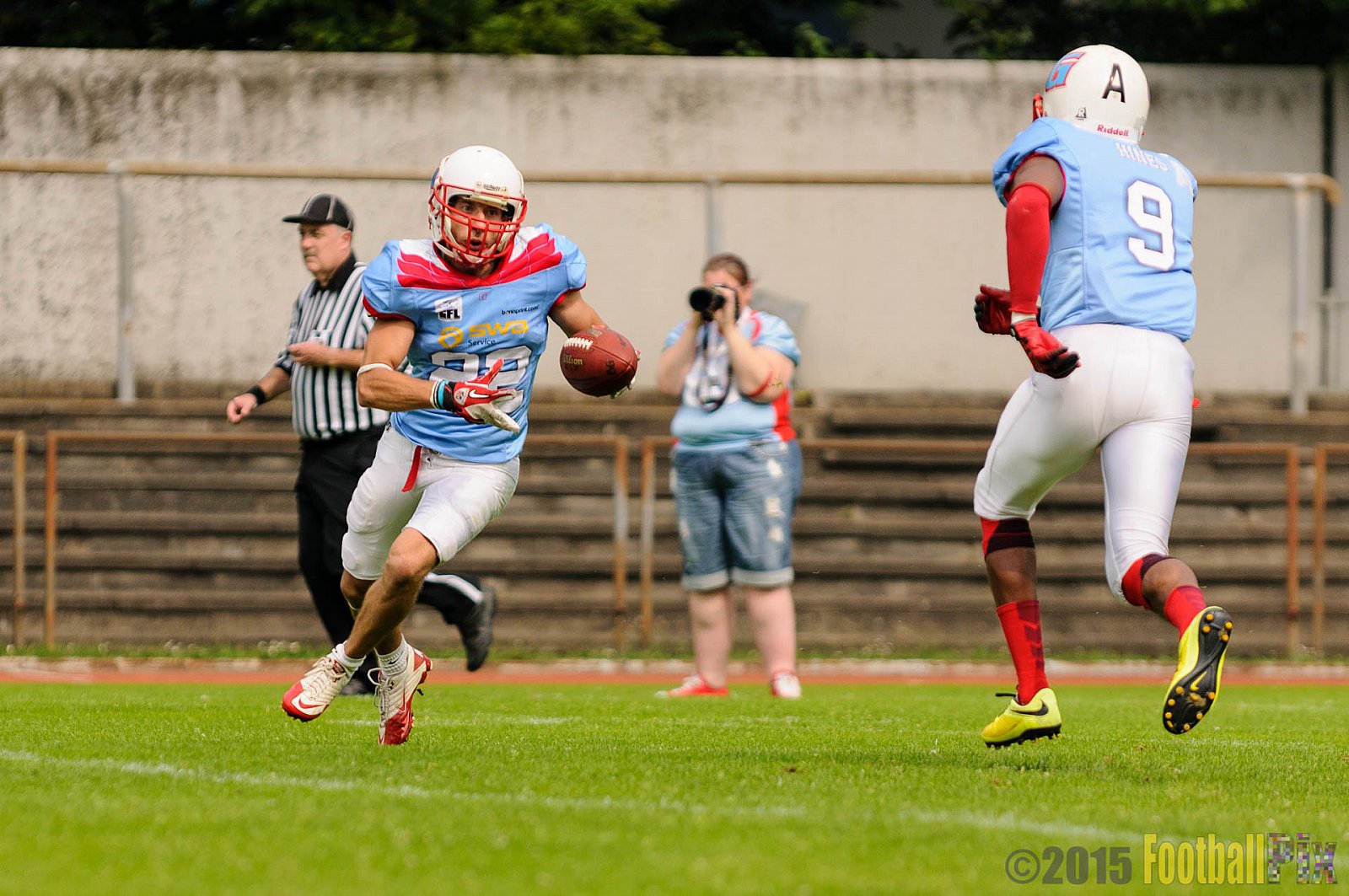 Bonn Gamecocks vs. Paderborn Dolphins - 08.08.2015 GFL2 Nord: Bonn Gamecocks vs. Paderborn Dolphins (49:35)
