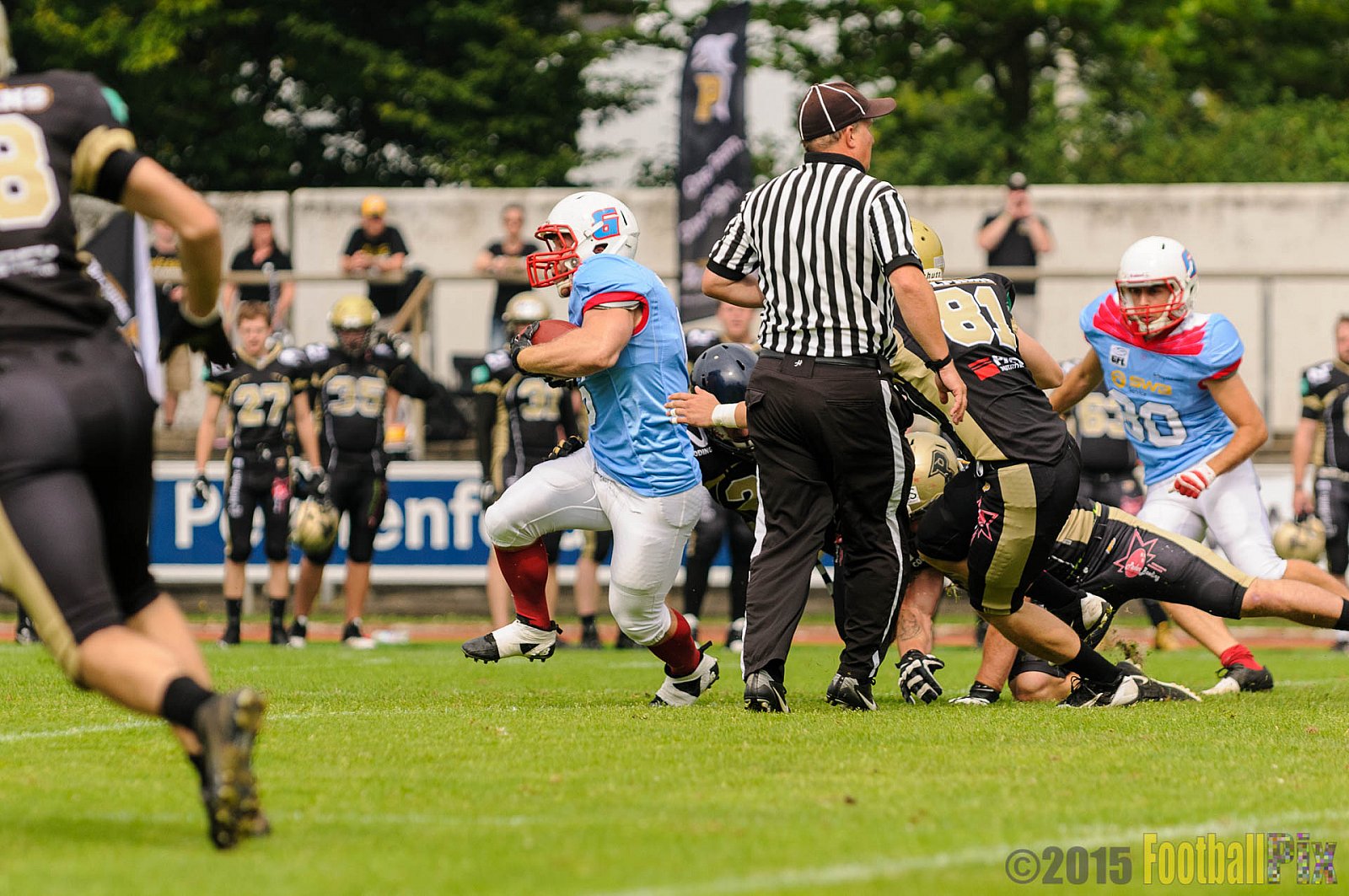 Bonn Gamecocks vs. Paderborn Dolphins - 08.08.2015 GFL2 Nord: Bonn Gamecocks vs. Paderborn Dolphins (49:35)