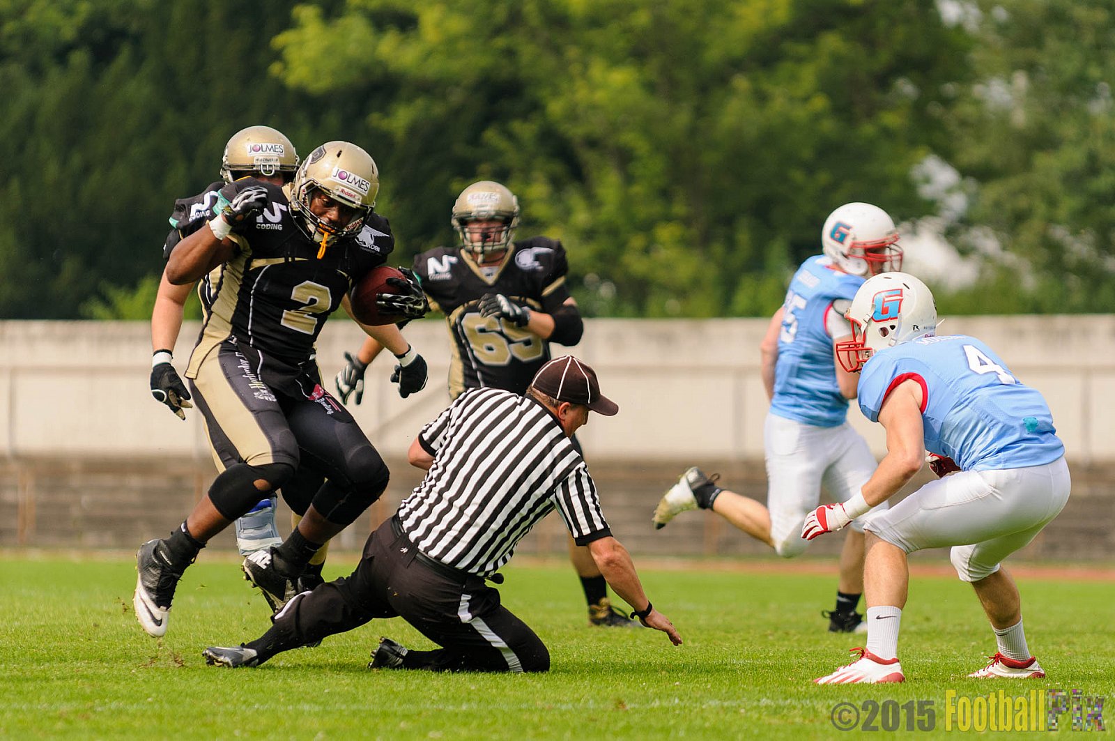 Bonn Gamecocks vs. Paderborn Dolphins - 08.08.2015 GFL2 Nord: Bonn Gamecocks vs. Paderborn Dolphins (49:35)