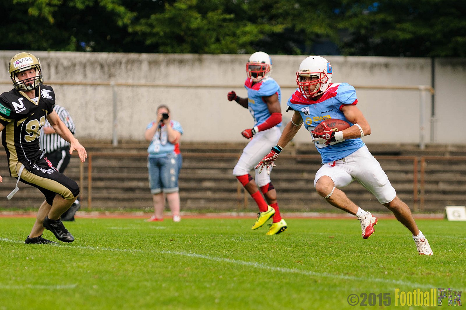 Bonn Gamecocks vs. Paderborn Dolphins - 08.08.2015 GFL2 Nord: Bonn Gamecocks vs. Paderborn Dolphins (49:35)
