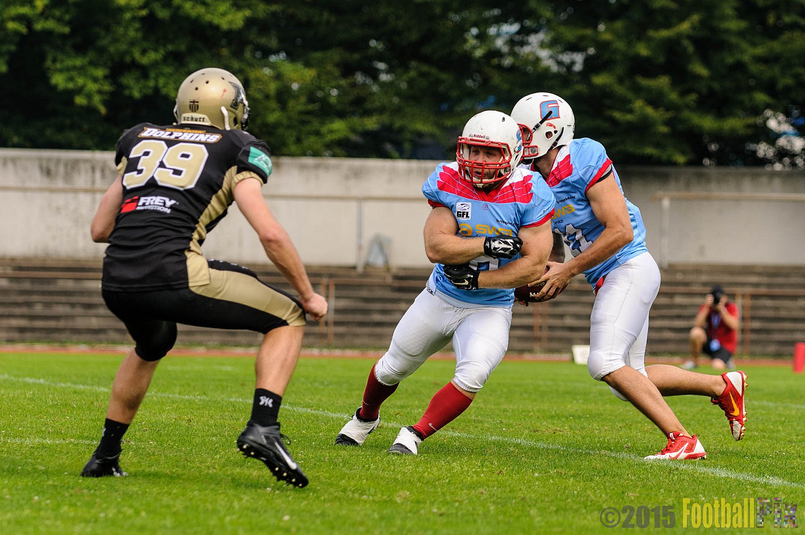 Bonn Gamecocks vs. Paderborn Dolphins - 08.08.2015 GFL2 Nord: Bonn Gamecocks vs. Paderborn Dolphins (49:35)