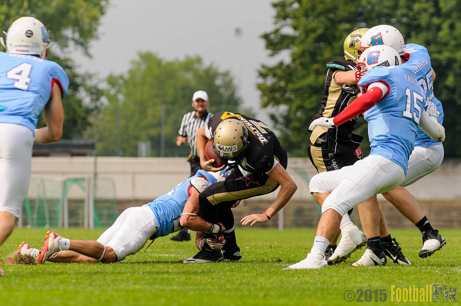 Bonn Gamecocks vs. Paderborn Dolphins - 08.08.2015 GFL2 Nord: Bonn Gamecocks vs. Paderborn Dolphins (49:35)