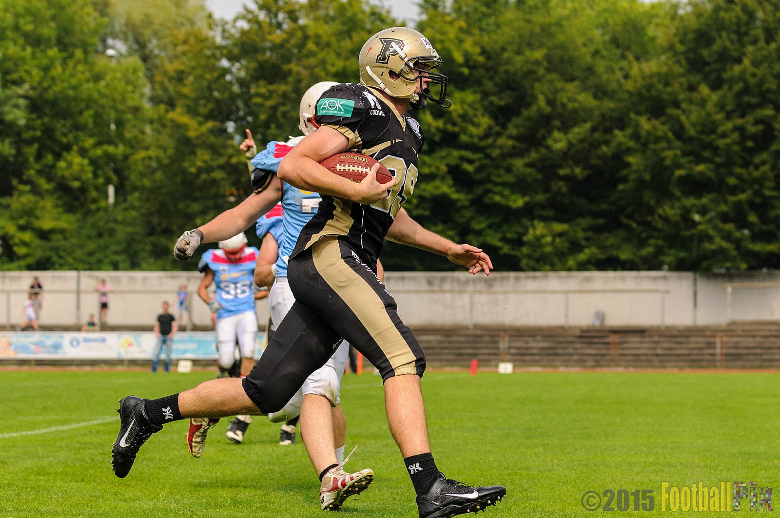 Bonn Gamecocks vs. Paderborn Dolphins - 08.08.2015 GFL2 Nord: Bonn Gamecocks vs. Paderborn Dolphins (49:35)