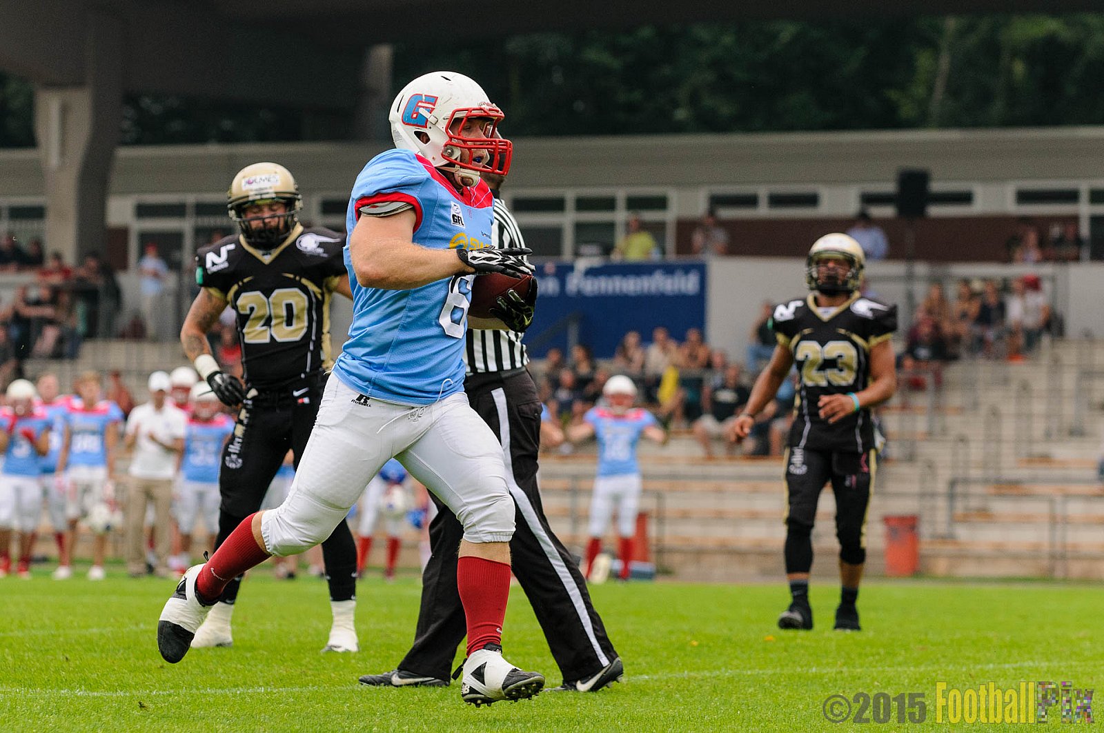 Bonn Gamecocks vs. Paderborn Dolphins - 08.08.2015 GFL2 Nord: Bonn Gamecocks vs. Paderborn Dolphins (49:35)